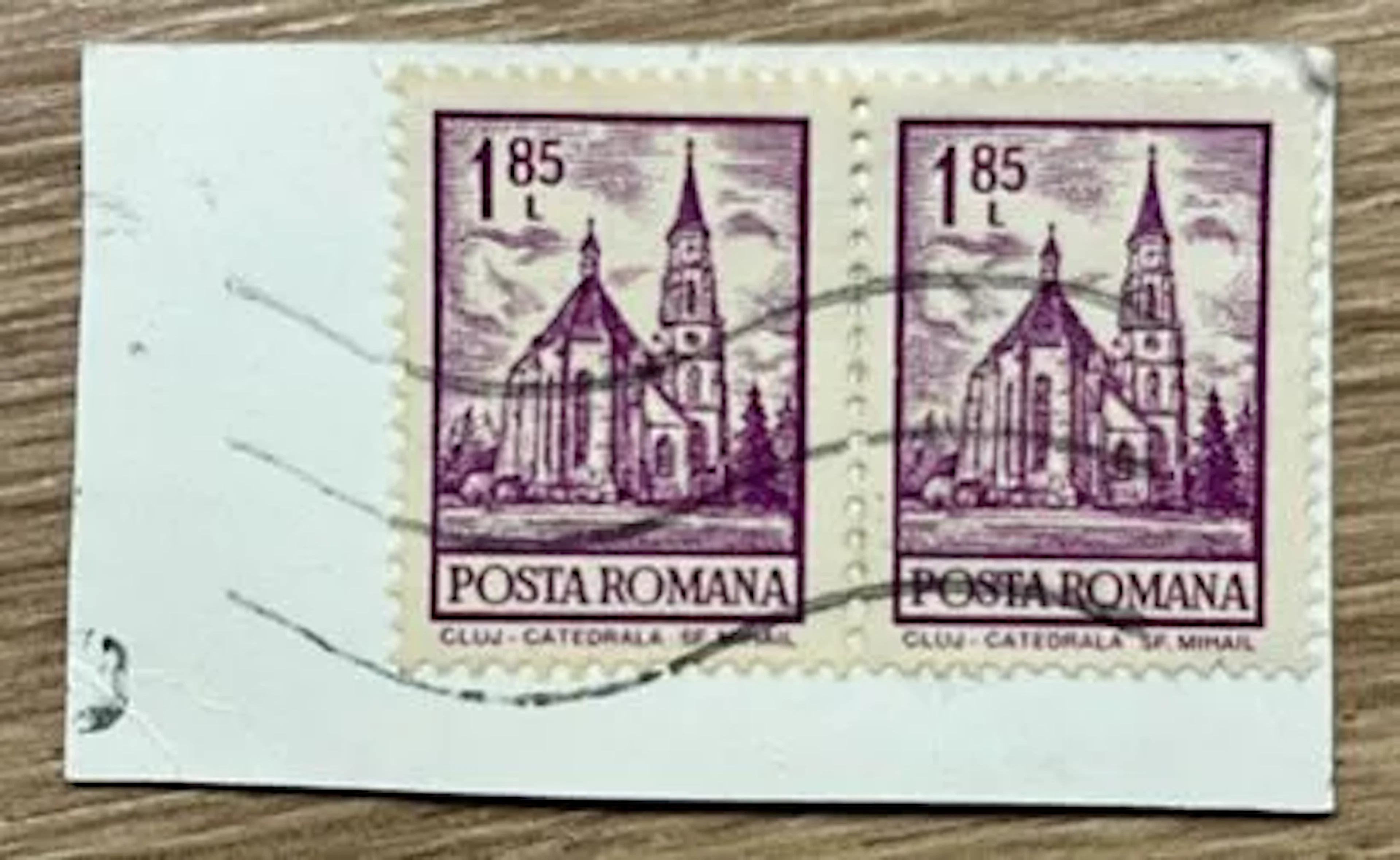 ROMANIA - St. Michael's Cathedral in Cluj, pair - Lot 298