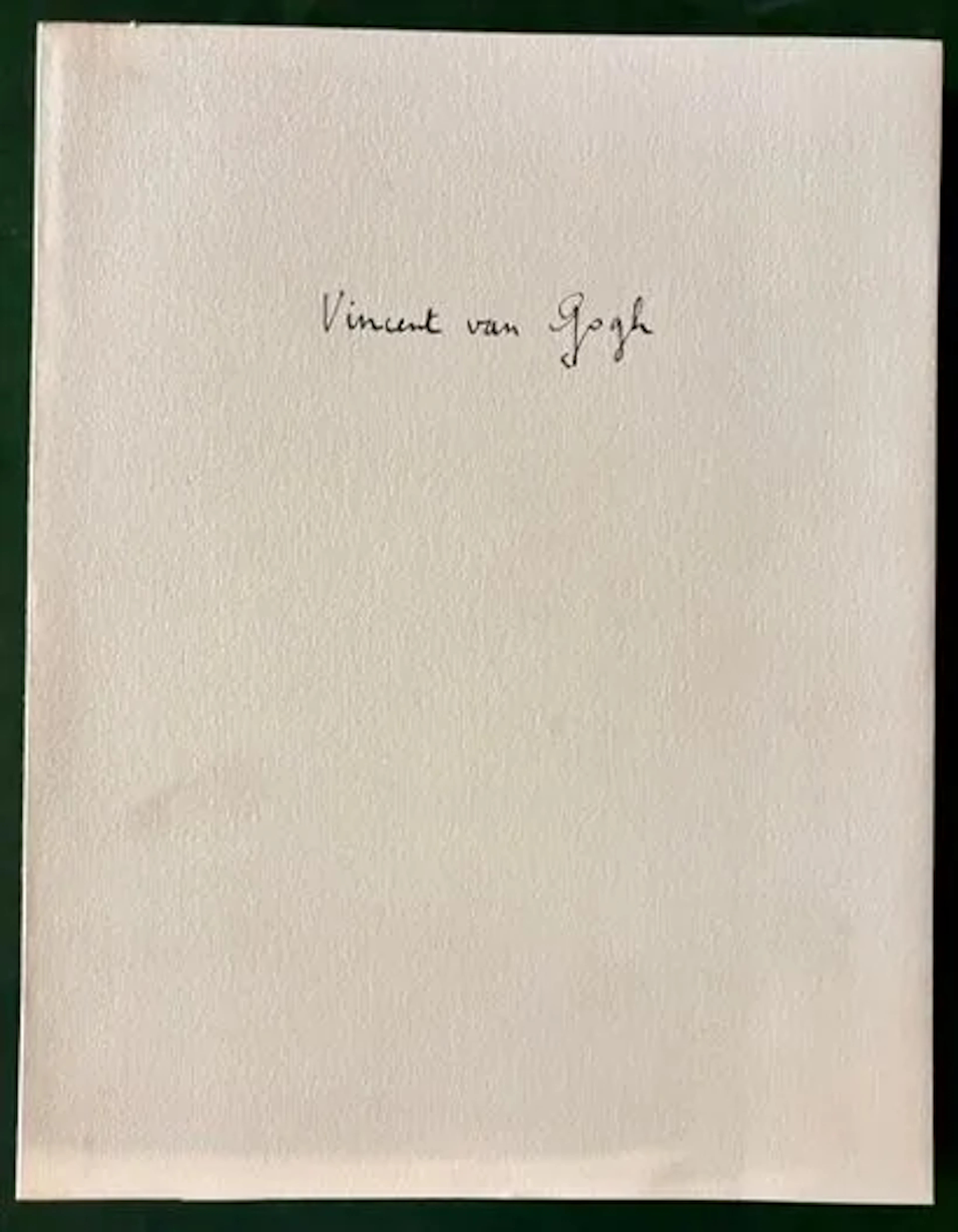 VINCENT VAN GOGH (1853–1890) - Lot 293