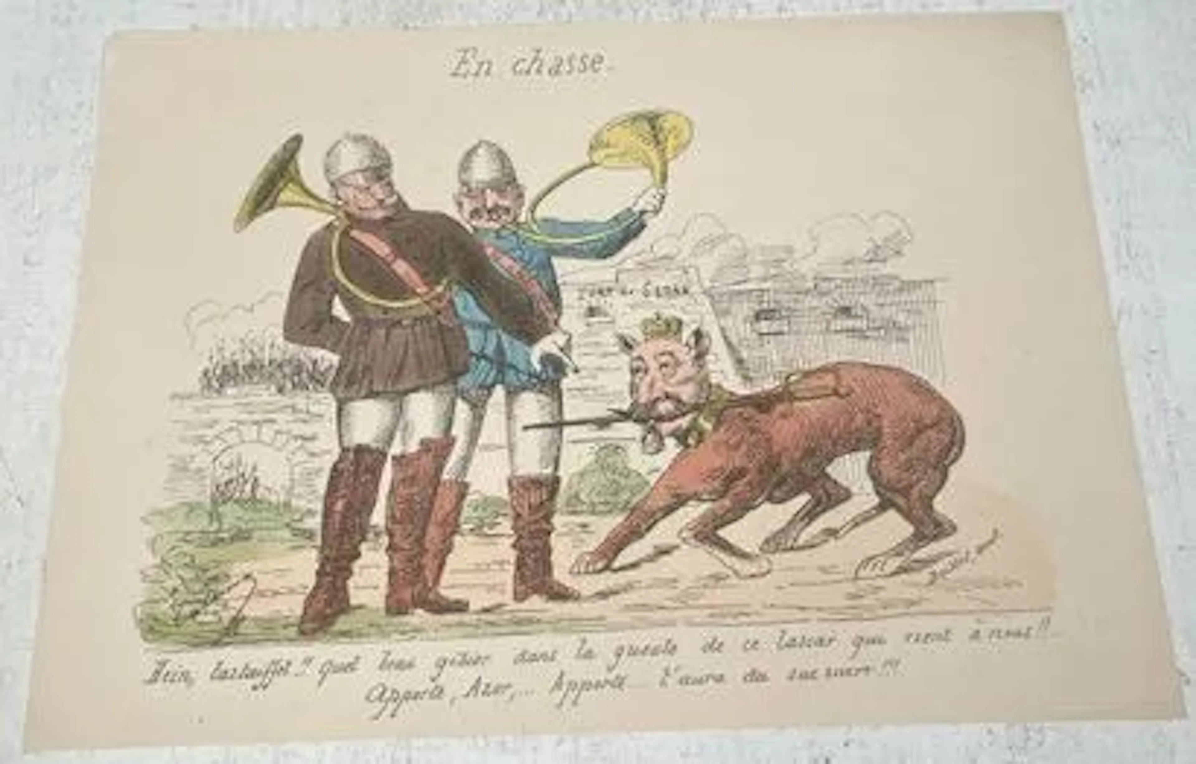En chasse - Lot 104