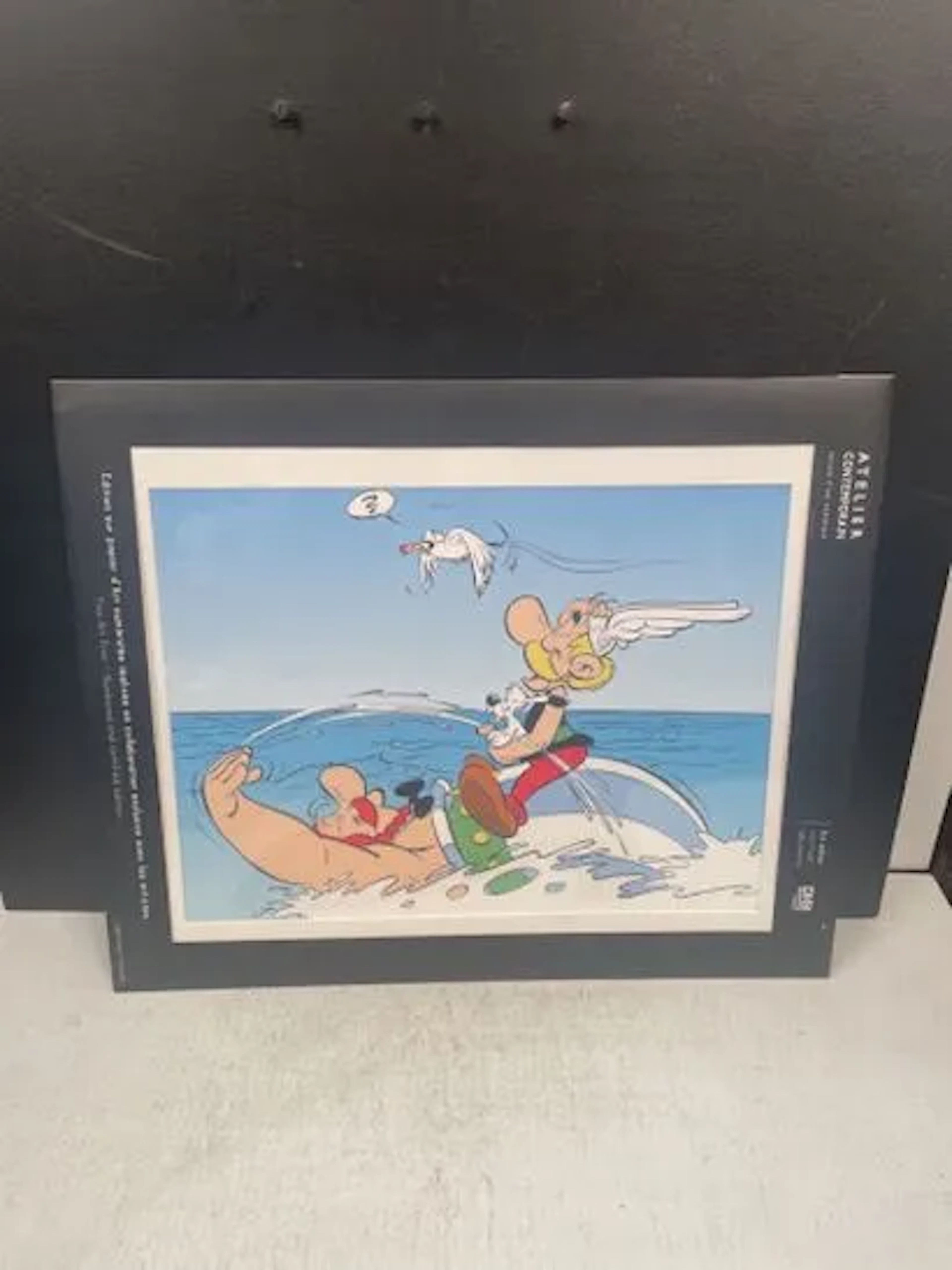 ASTÉRIX (Albert Uderzo) - Estampe d'art couleur en Digigraph - Lot 46