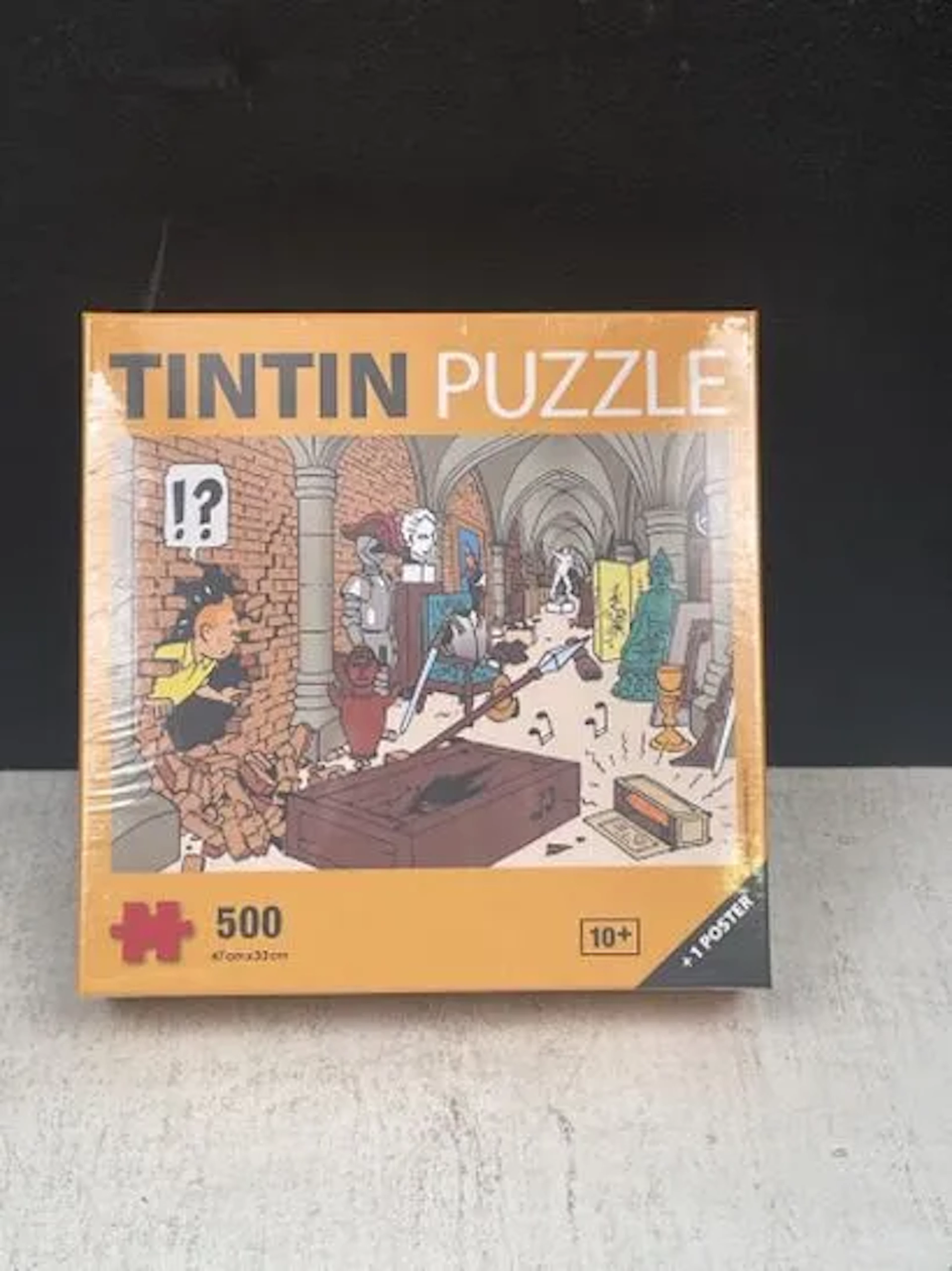 MOULINSART - Tintin 500-Piece Puzzle: The Secret of the Unic - Lot 284