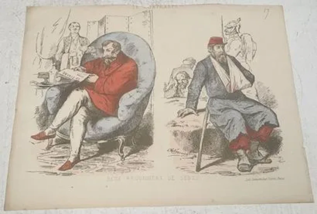 THE CONTRAST — TWO PRISONERS FROM SEDAN - Lot 196