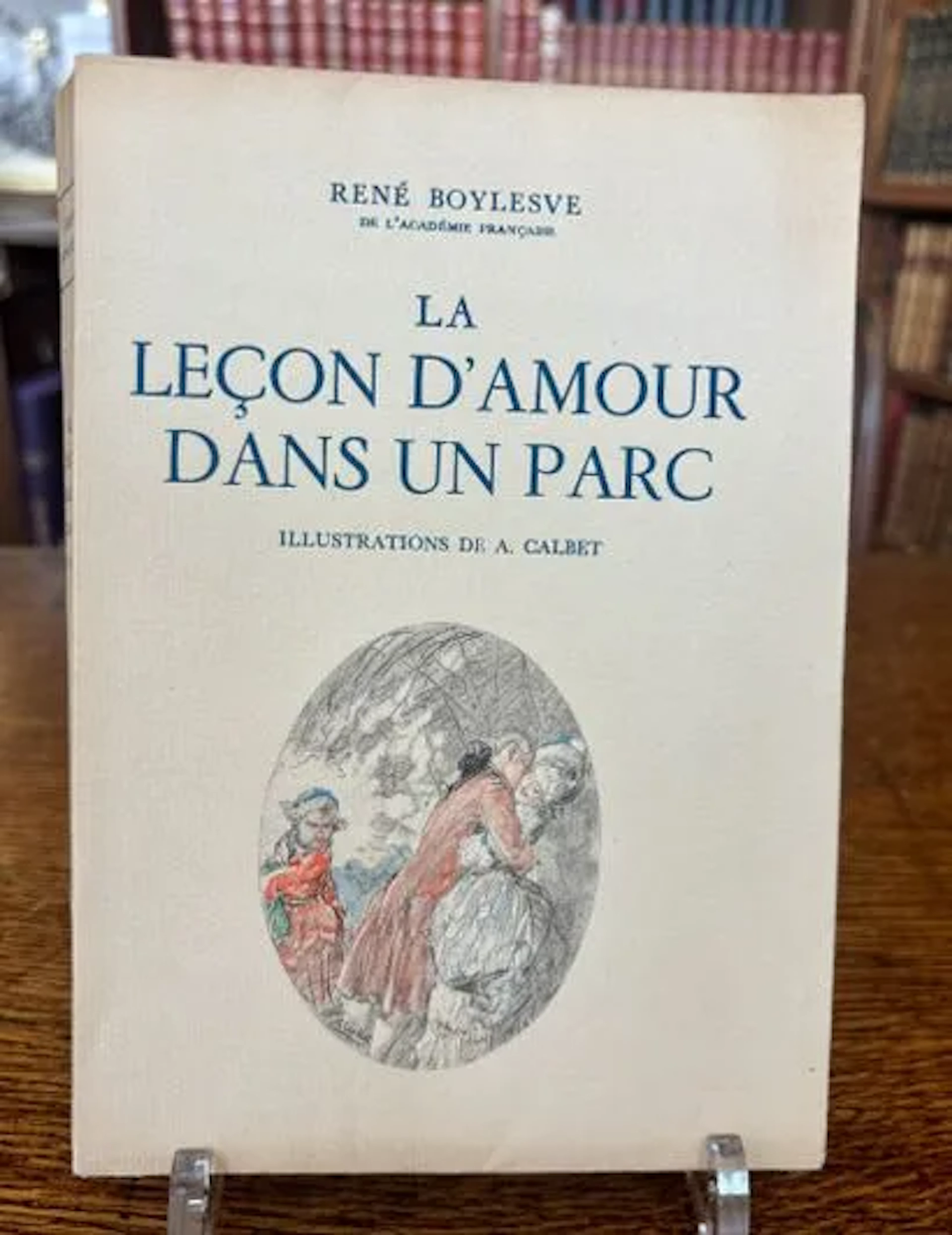 BOYLESVE (René). — La Leçon d'amour dans un parc. Illustrati - Lot 41