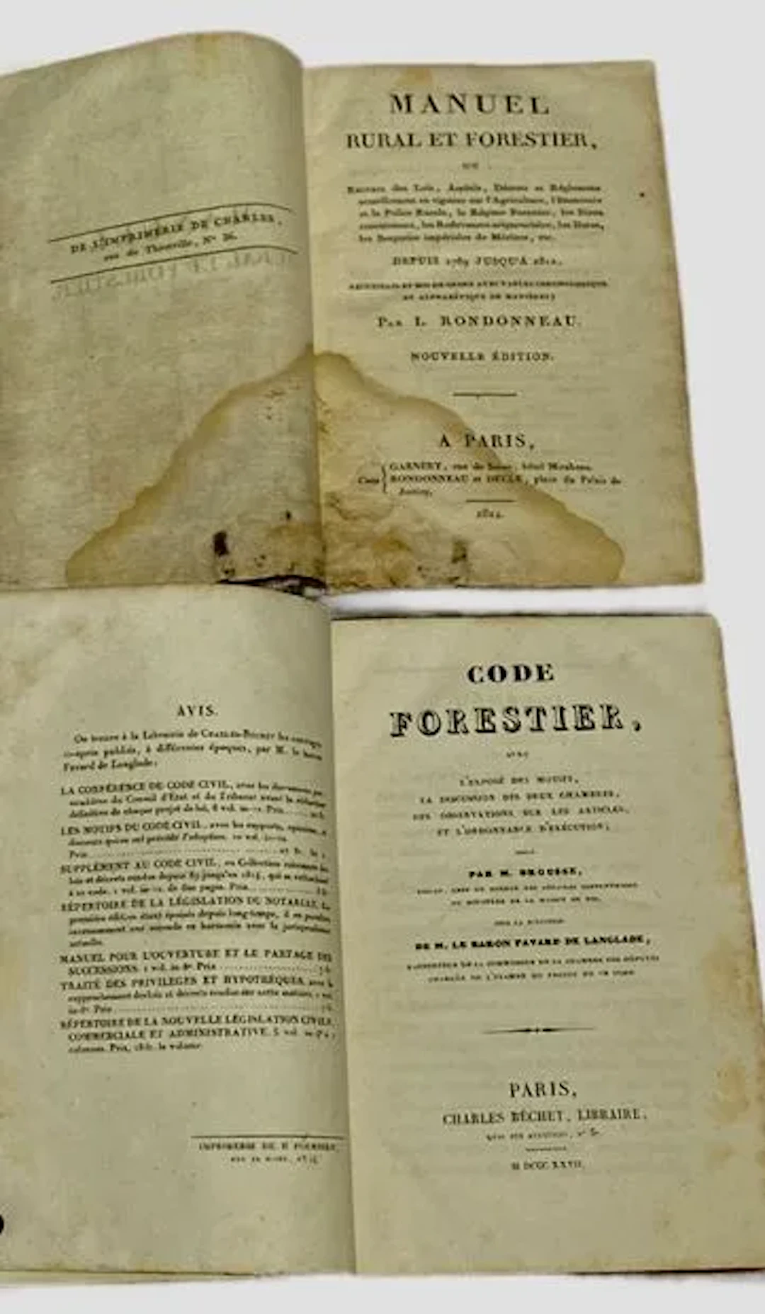 MANUEL FORESTIER ET CODE FORESTIER - Lot 34