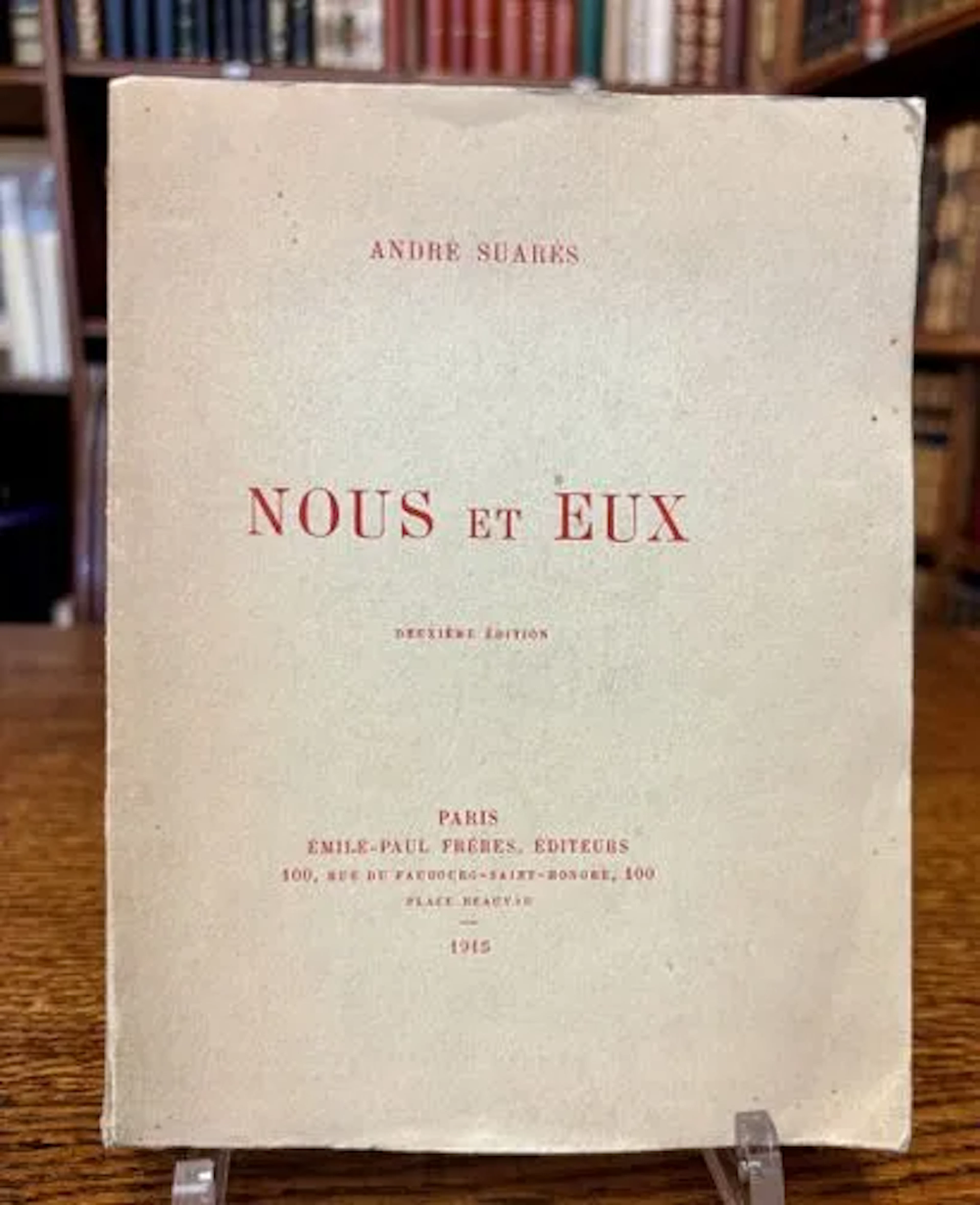 SUARÈS (André) — Us and Them - Lot 273