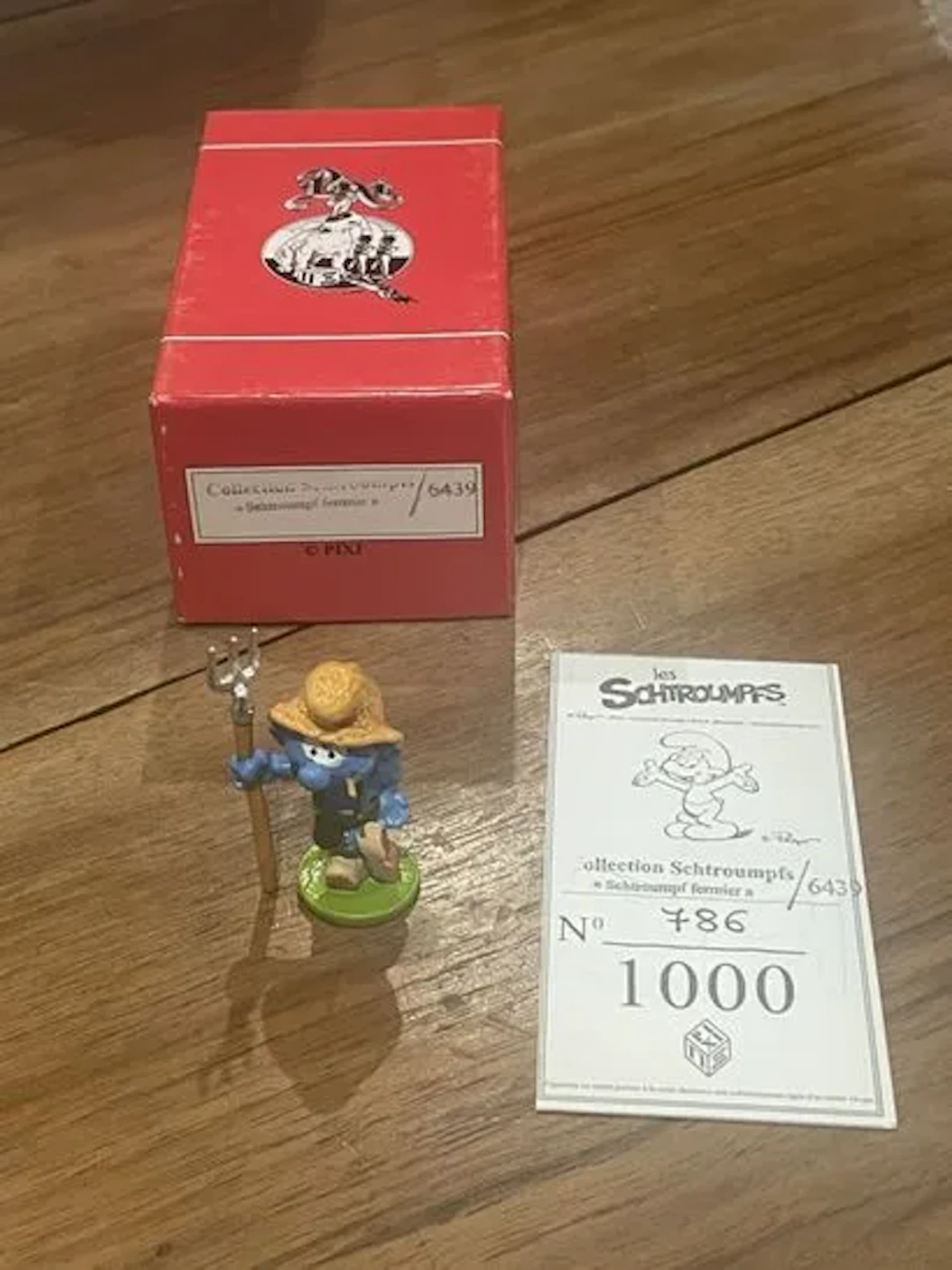 PIXI 1/6439 - Farmer Smurf - Lot 225