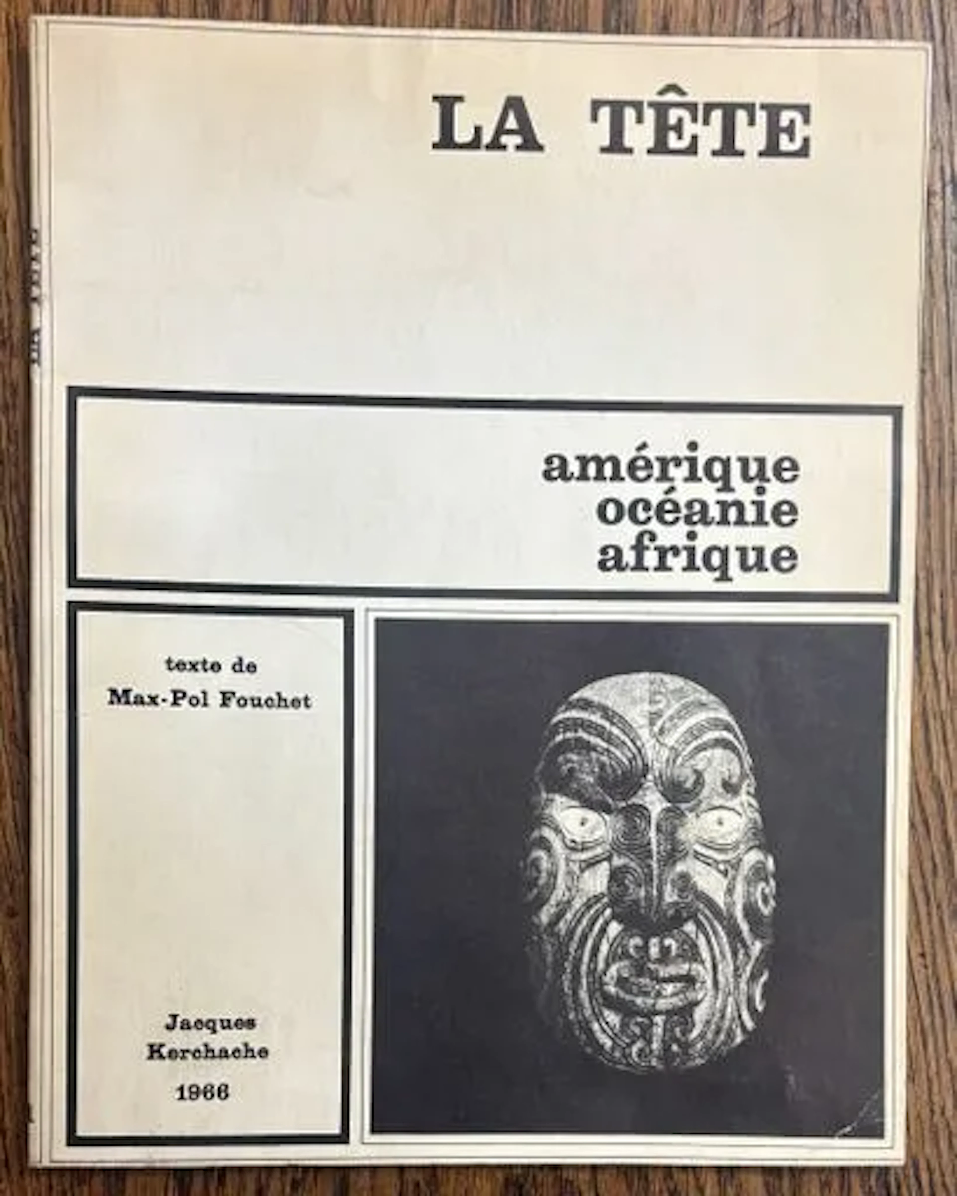 KERCHACHE (Jacques) & FOUCHET (Max-Pol) — La Tête. Amérique, - Lot 179