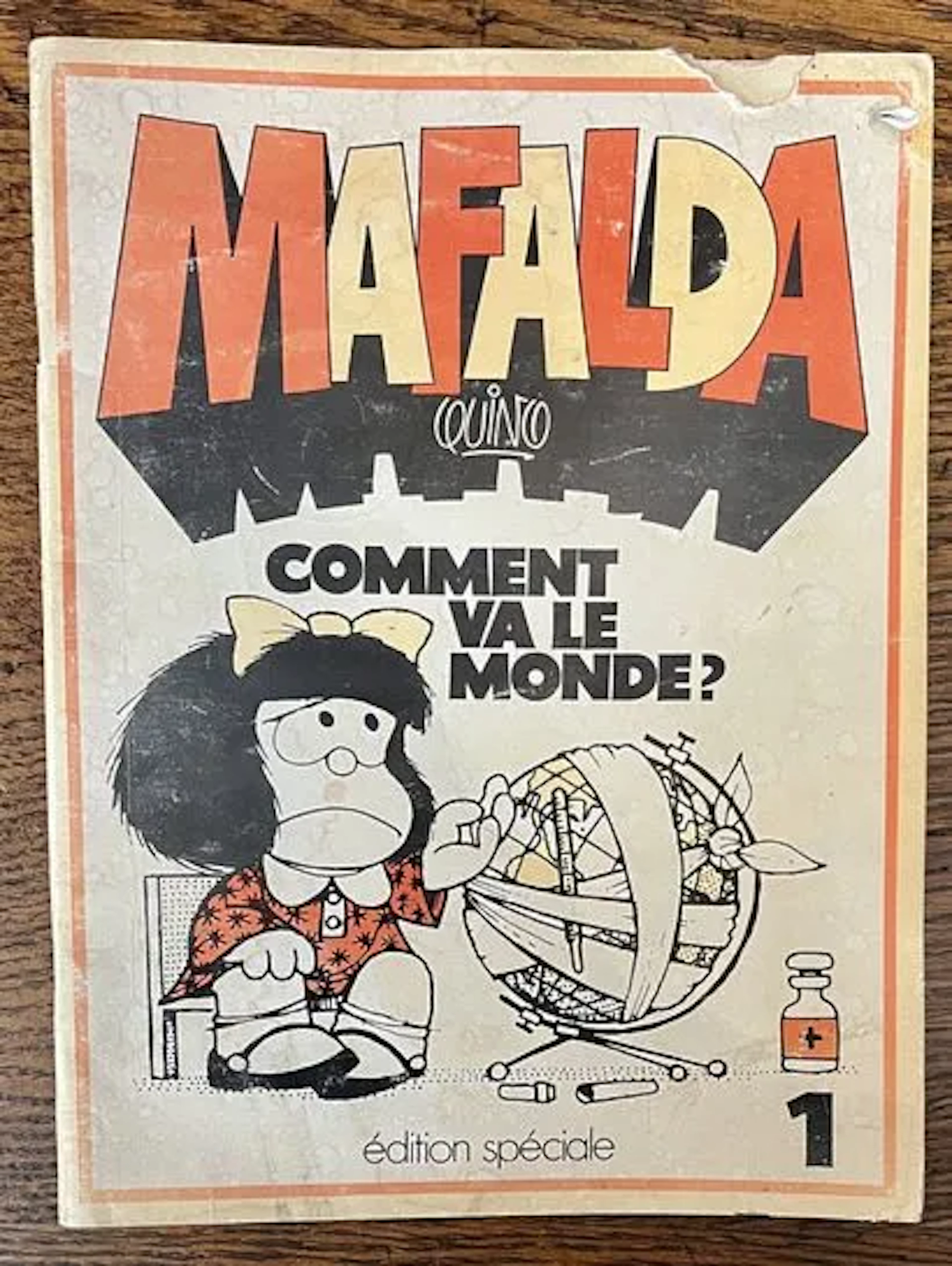 QUINO — MAFALDA 1 : COMMENT VA LE MONDE ? — PREMIÈRE ÉDITION - Lot 242
