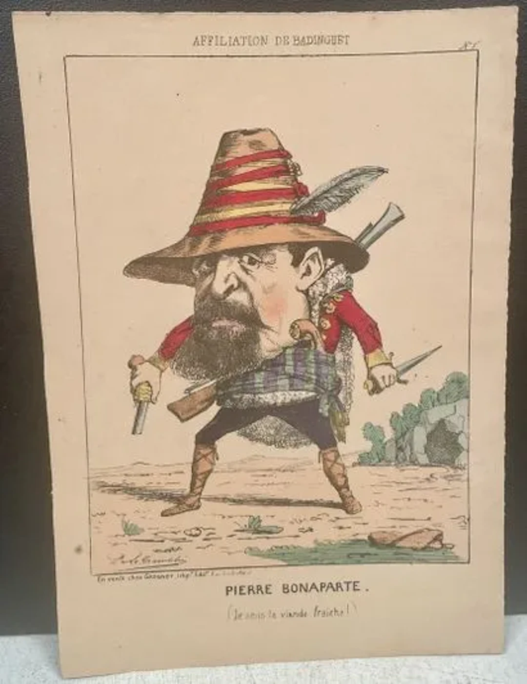 BADINGUET'S AFFILIATION, No. 5 — PIERRE BONAPARTE - Lot 51