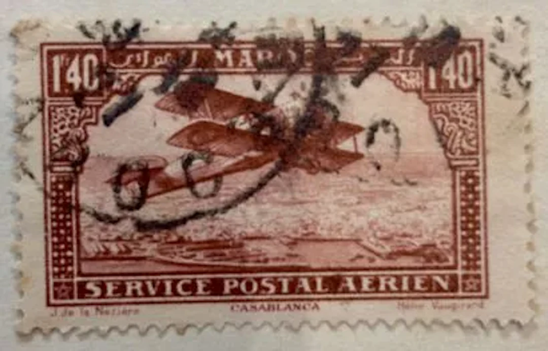 MAROC - POSTE AÉRIENNE. Casablanca. - Lot 240