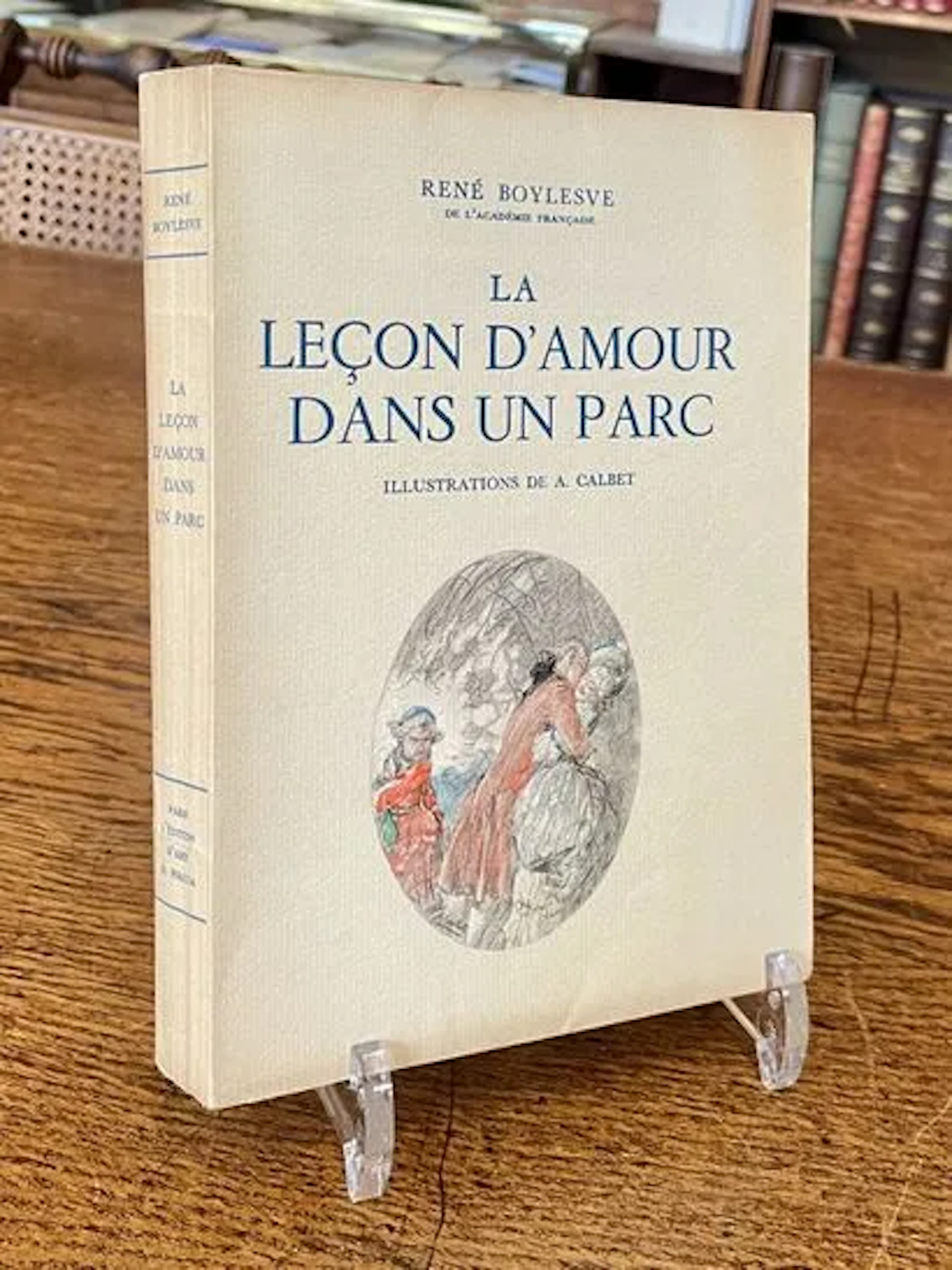 BOYLESVE (René). — La Leçon d'amour dans un parc. Illustrati - Lot 40