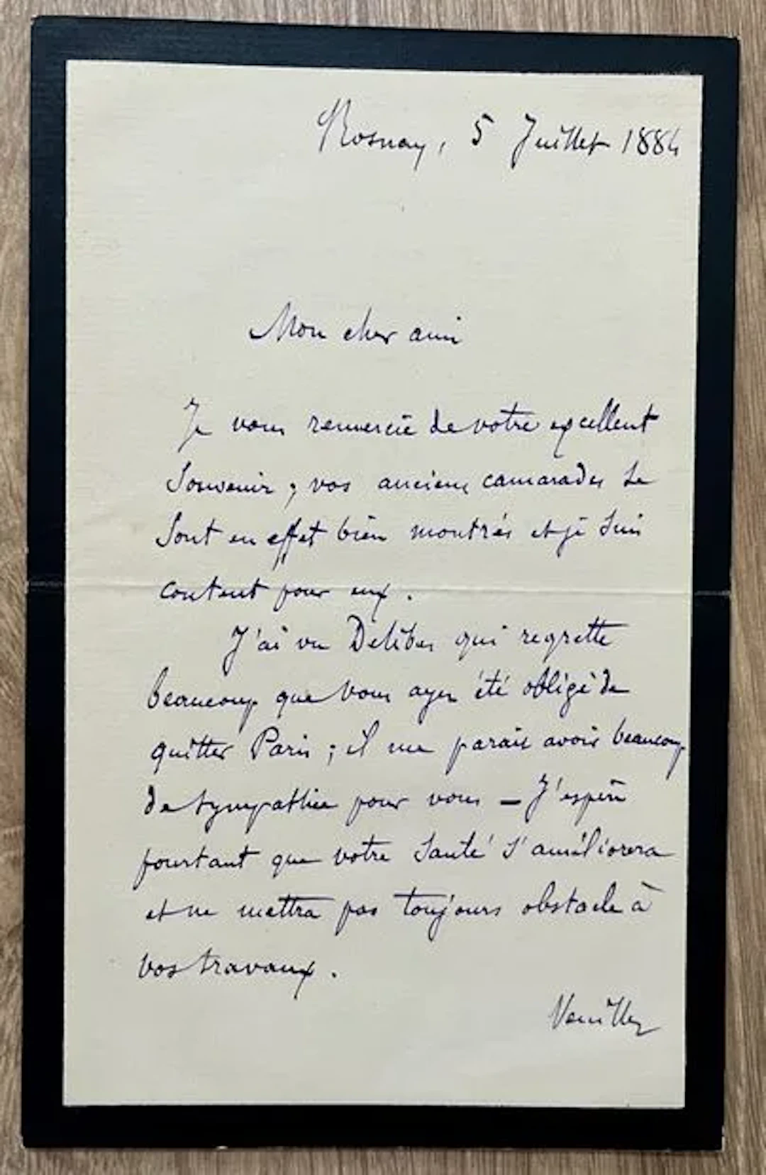 DUBOIS (Théodore) (1837-1924), compositeur, organiste et péd - Lot 141