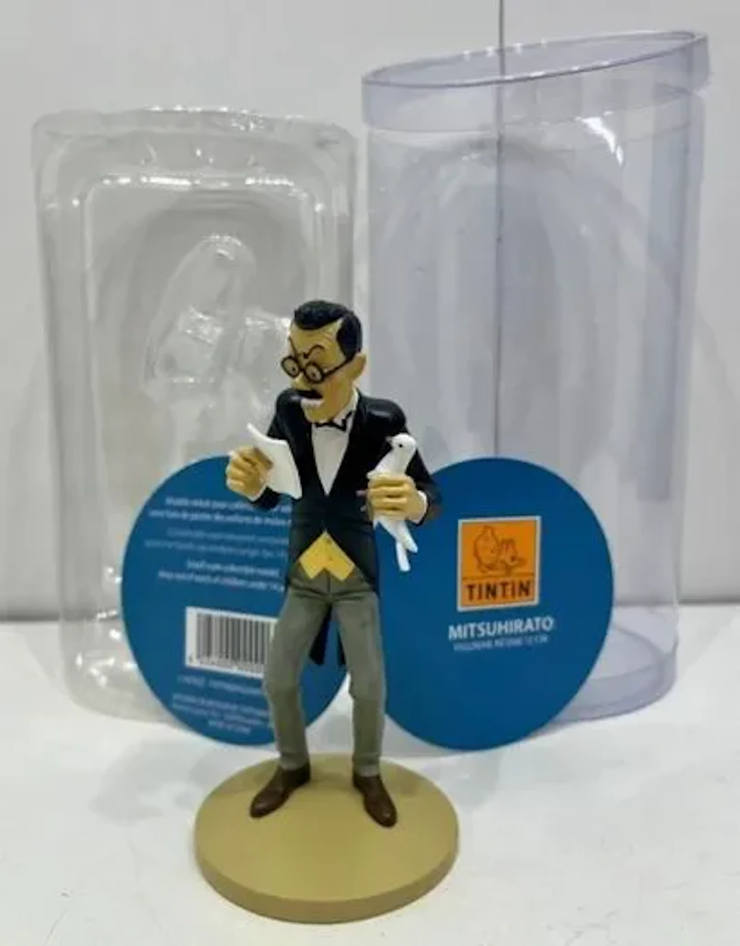 TINTIN (Hergé) - 12 cm Resin Figurine: Mitsuhirato and the C - Lot 253