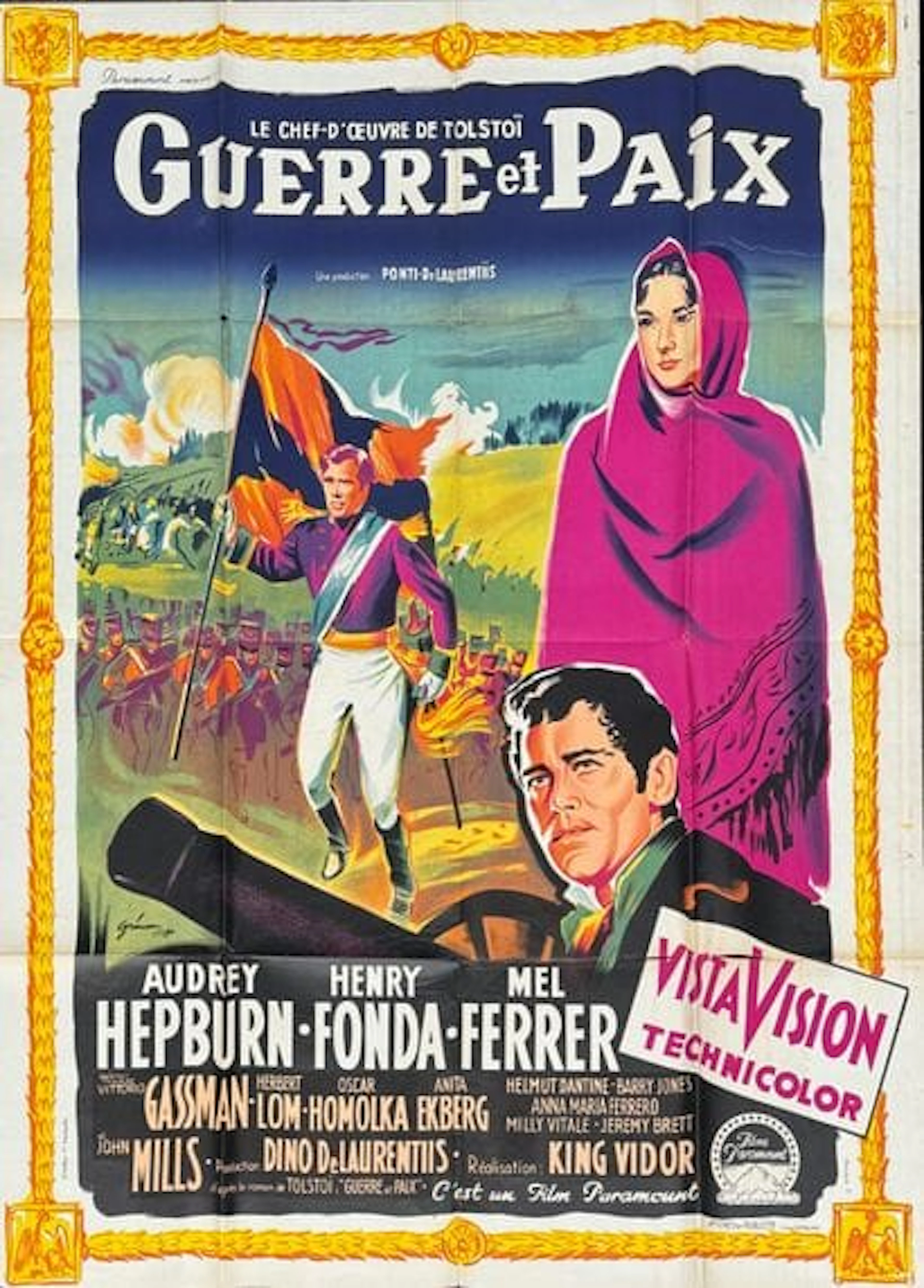 CINEMA. WAR AND PEACE MOVIE POSTER - Lot 702