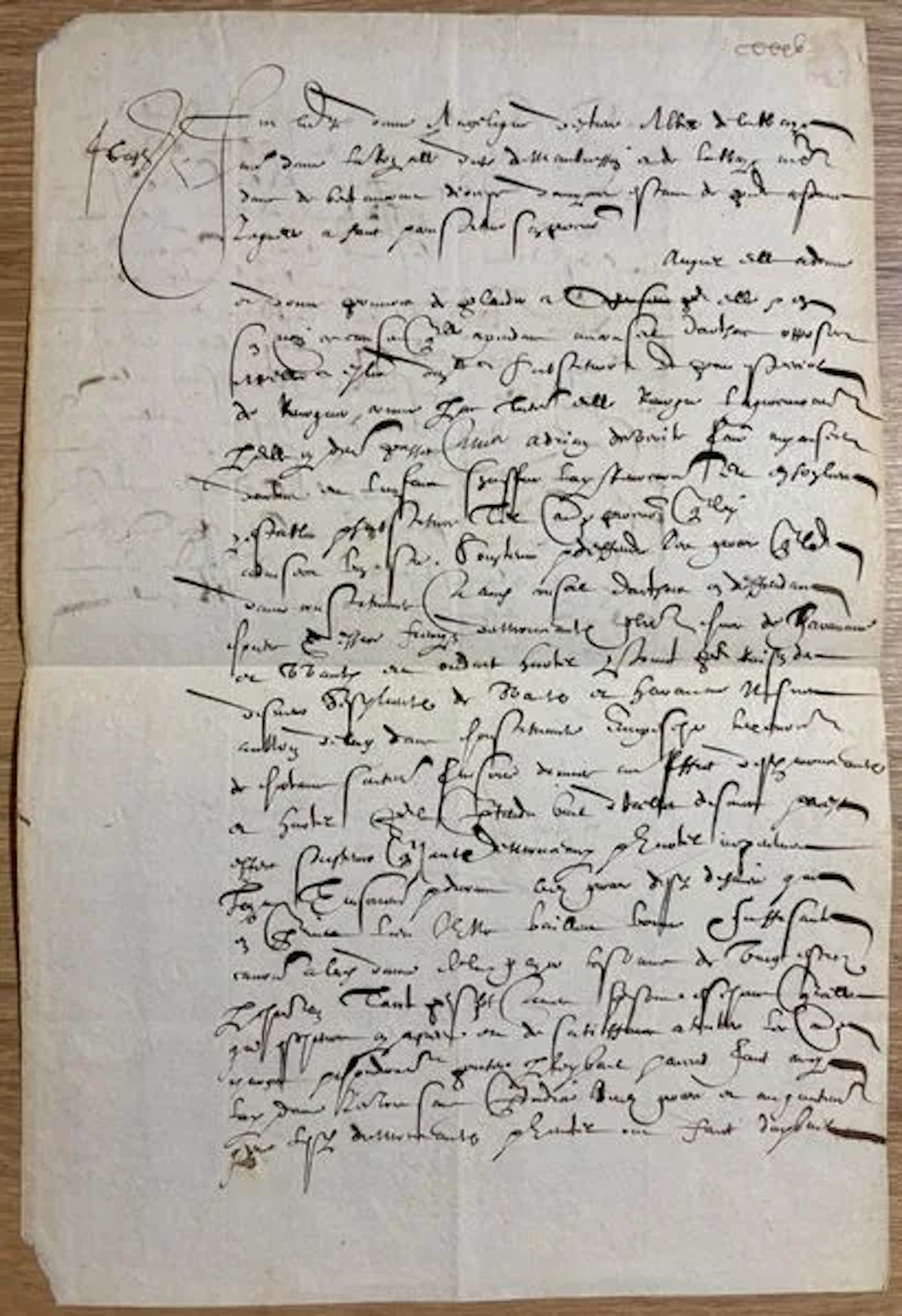 ESTRÉES (Angélique d') - Lot 56