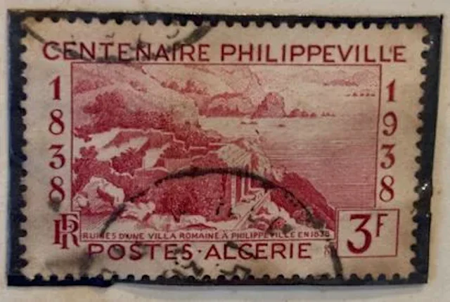 ALGERIA — Centennial of Philippeville — 3 F - Lot 55