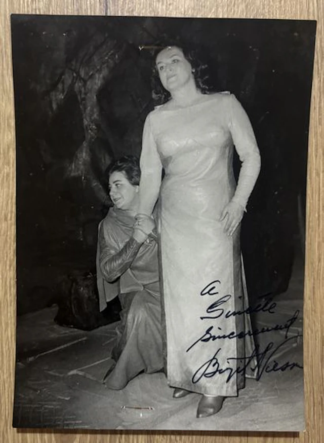 NILSSON (Birgit) (1918–2005). Famous Swedish opera singer, a - Lot 270