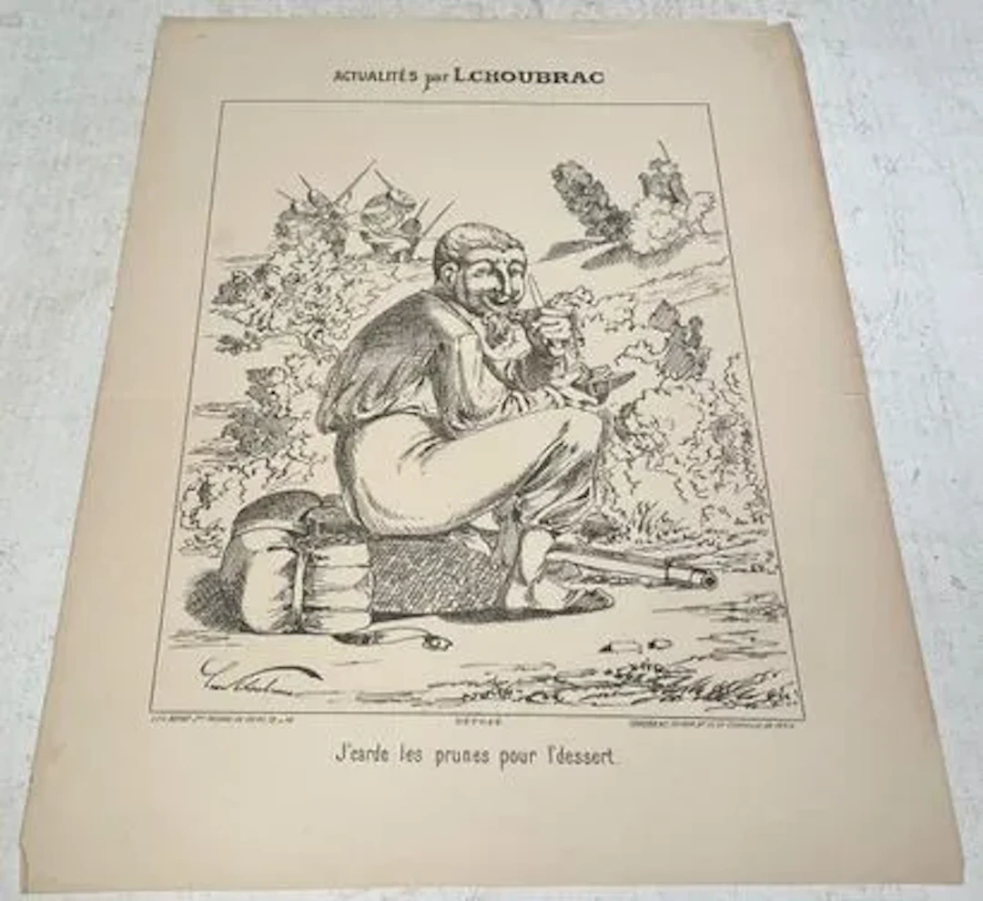 “I’M PICKING PLUMS FOR DESSERT” - Lot 9
