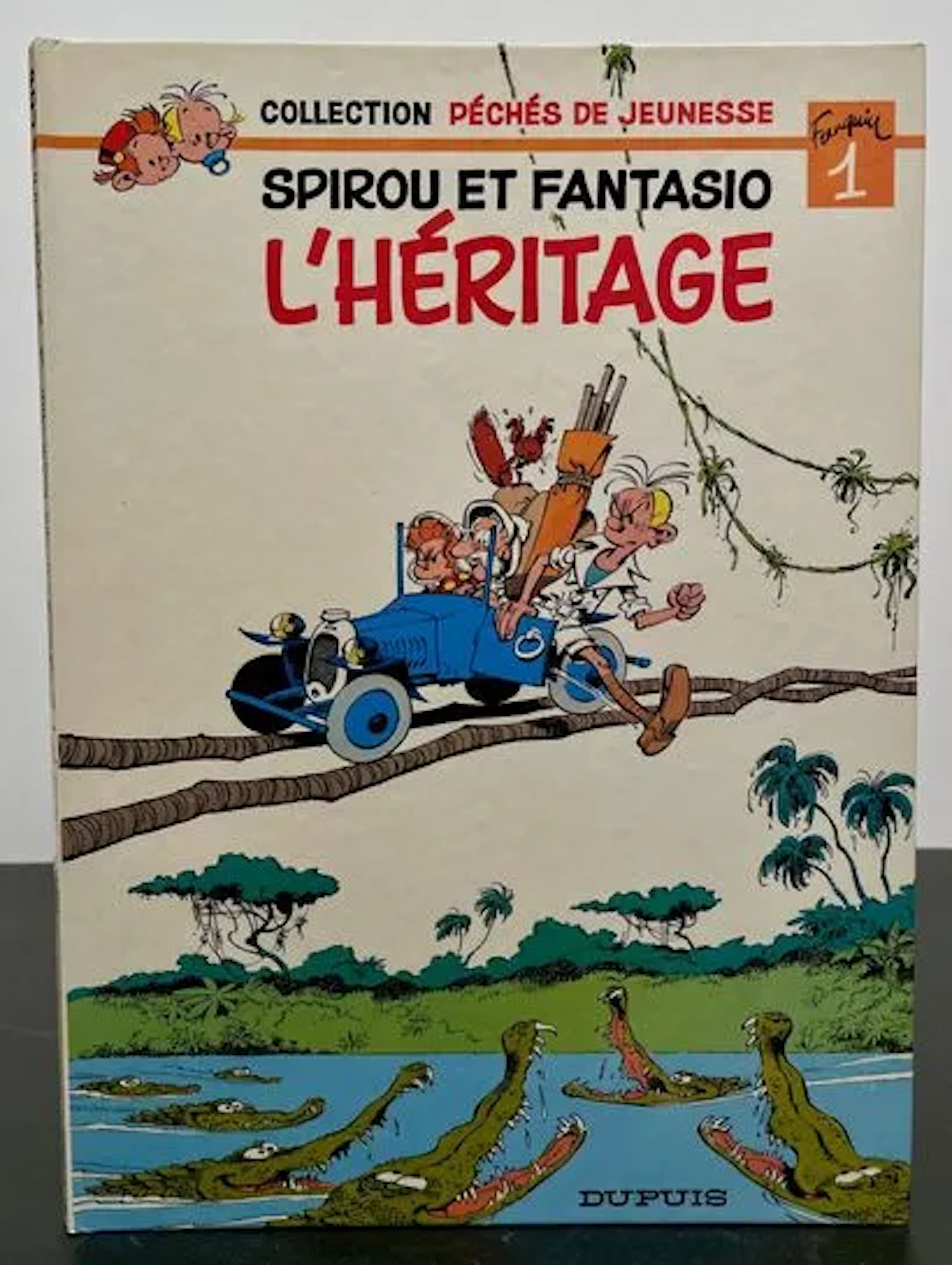 FRANQUIN (André). L'Héritage. Spirou and Fantasio. - Lot 116