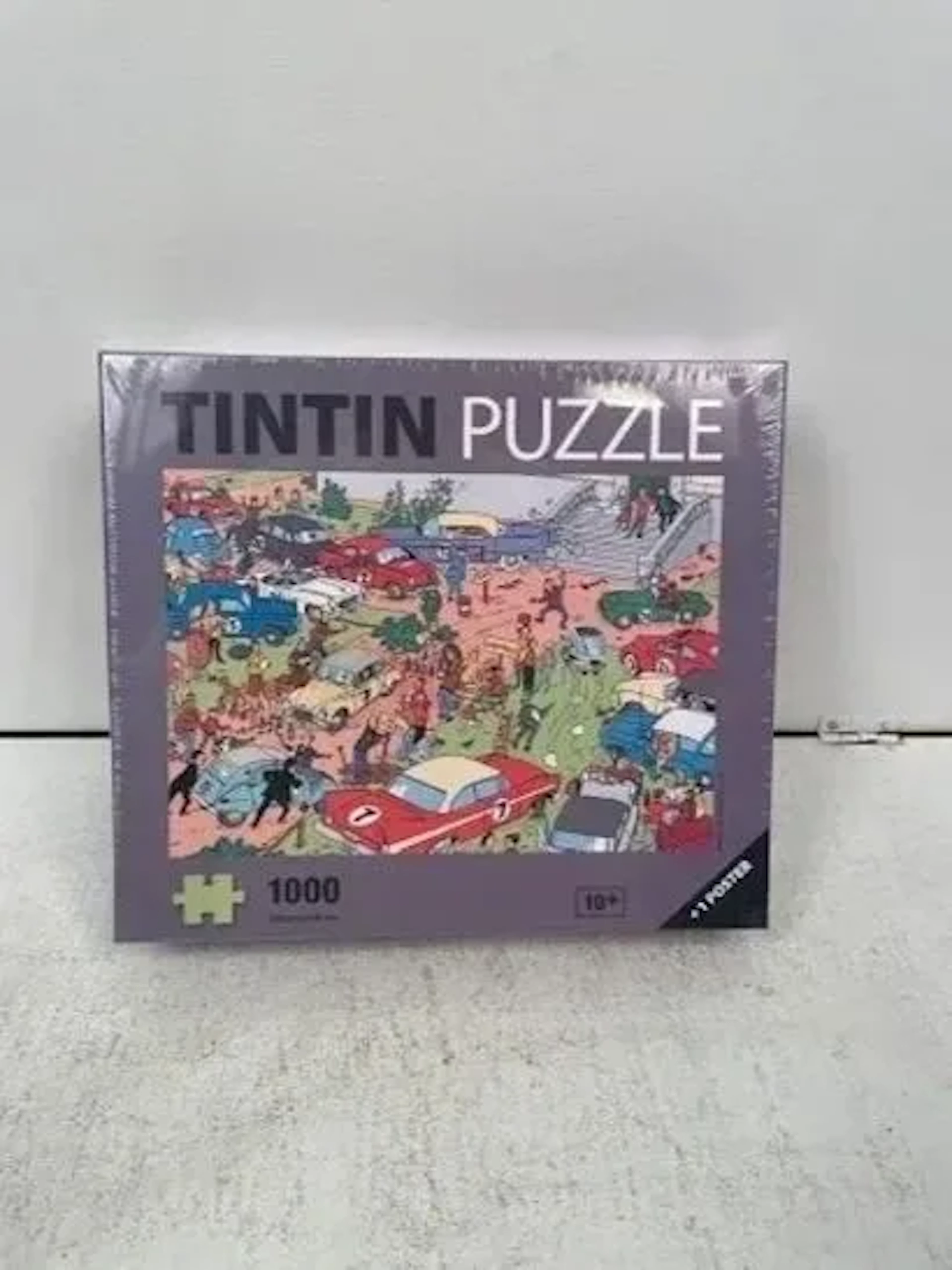 1,000-Piece Tintin Puzzle - The Cars from *The Calculus Affa - Lot 286