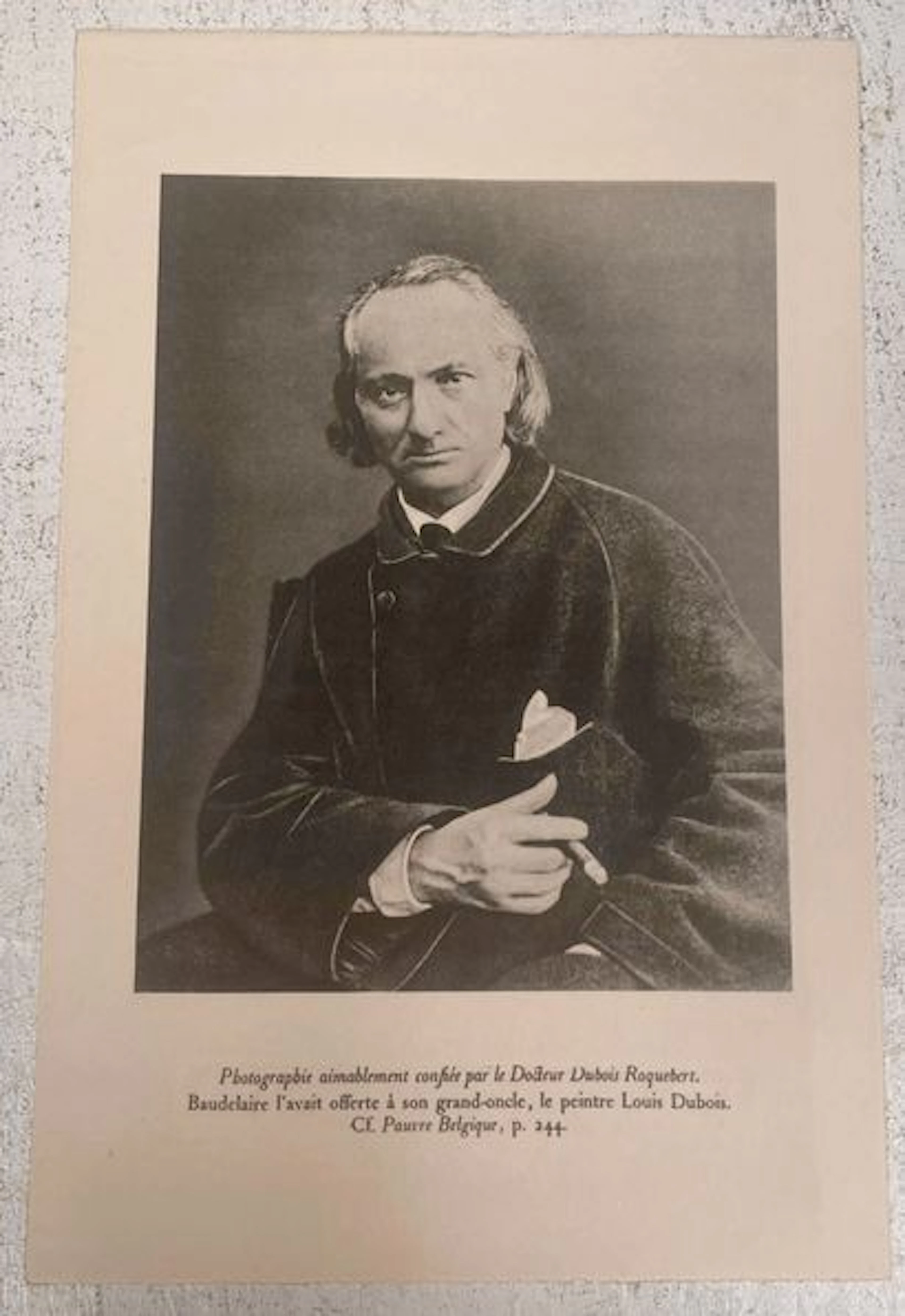 BAUDELAIRE (Charles) — PHOTOGRAPHIC PORTRAIT - Lot 67