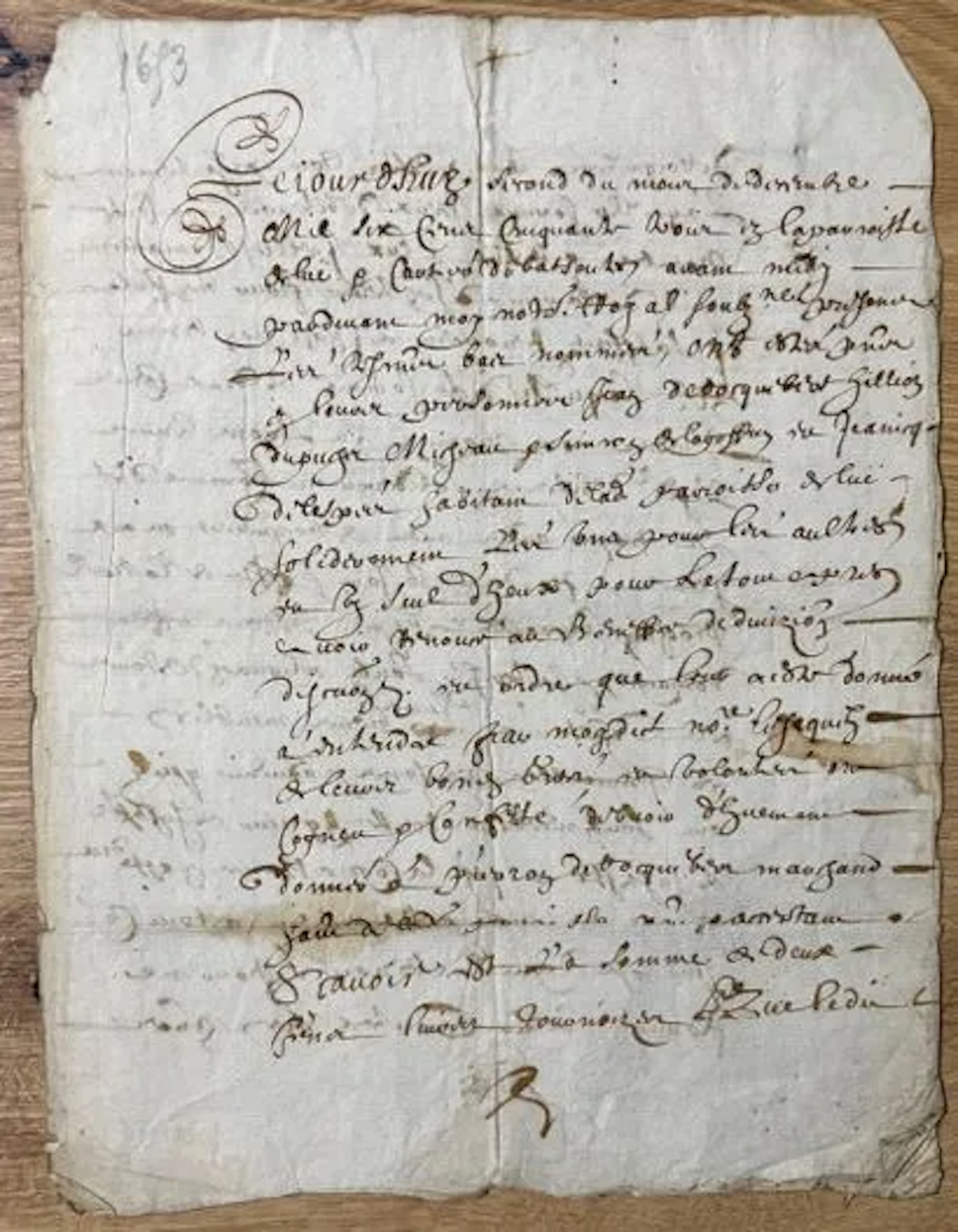 NOTARIAL DEED. - Lot 19