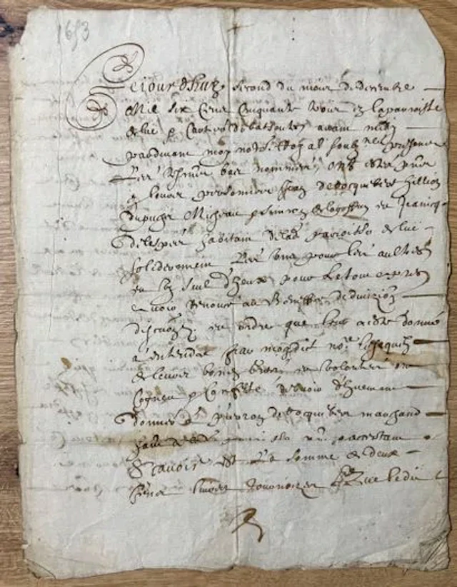 NOTARIAL DEED. - Lot 19