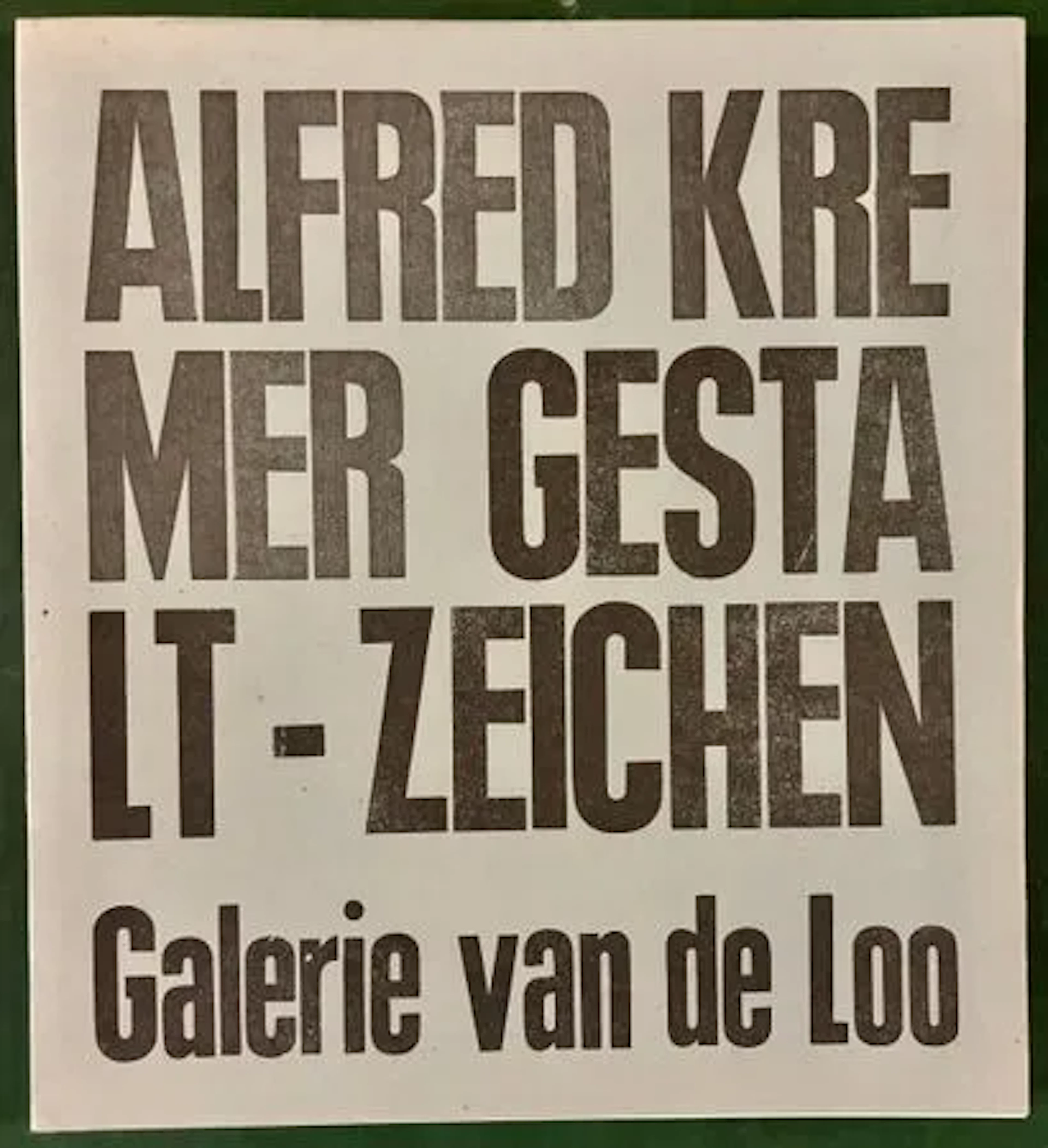 KREMER (Alfred). - Lot 139
