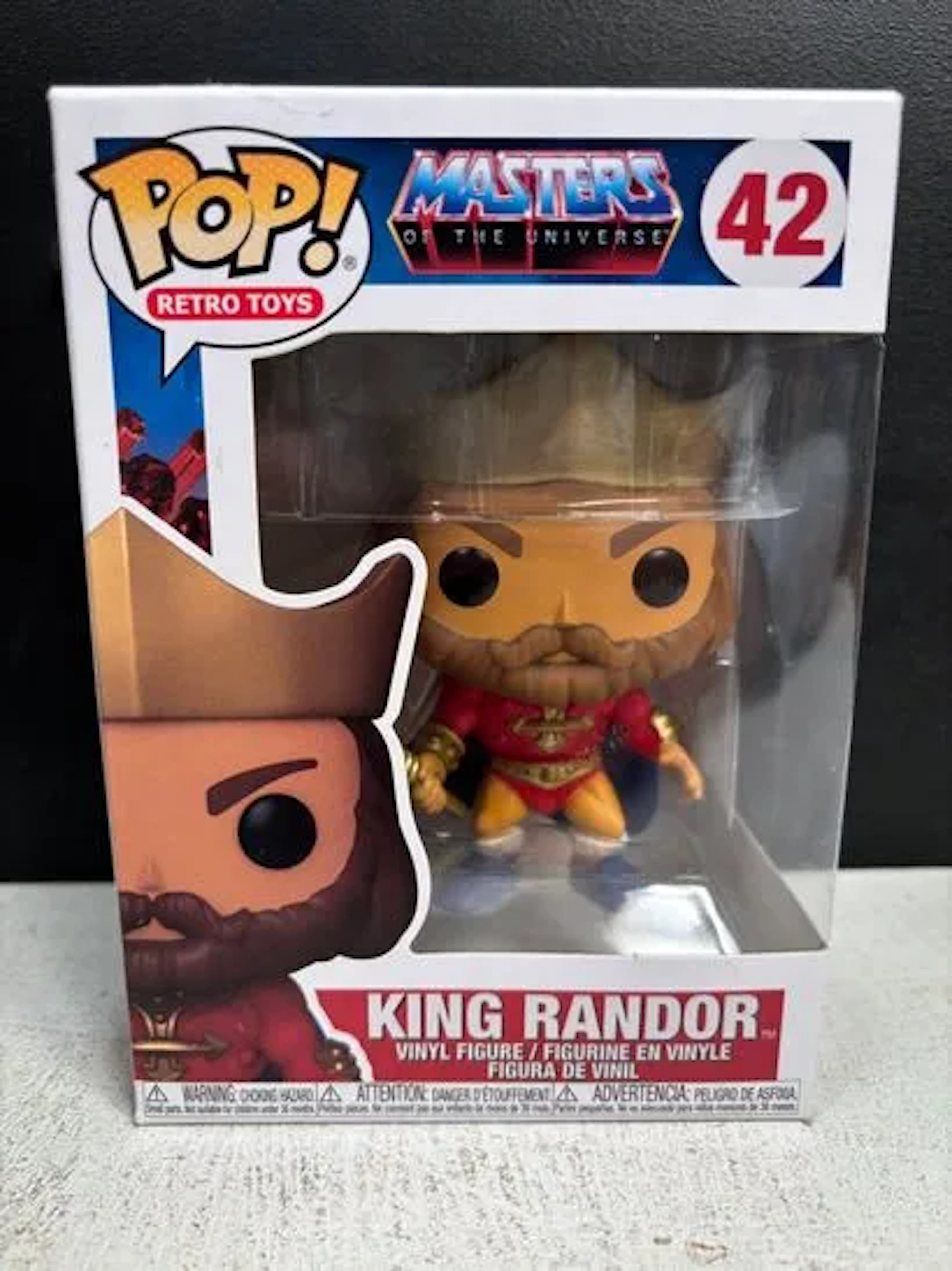 FUNKO POP! RETRO TOYS - KING RANDOR #42 - MASTERS OF THE UNI - Lot 205