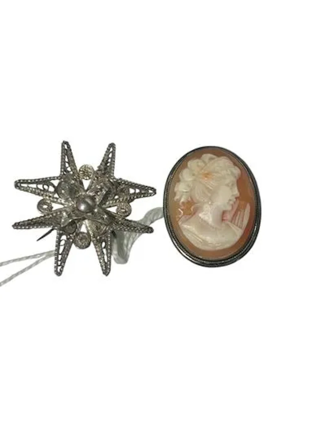 LOT DE BROCHES ARGENT - Lot 160