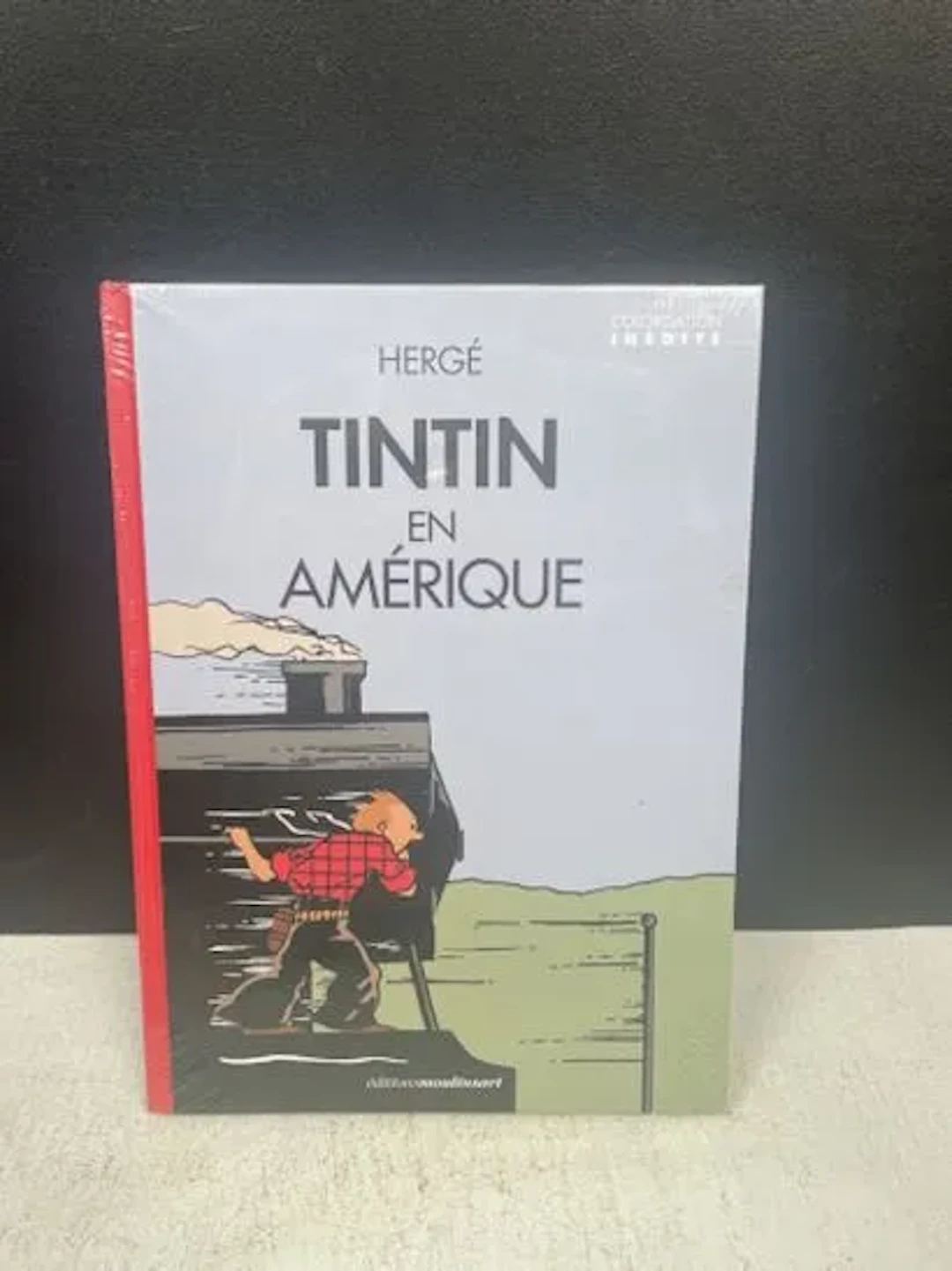 TINTIN (Hergé) - Hardcover Album: Tintin in America / Previo - Lot 216