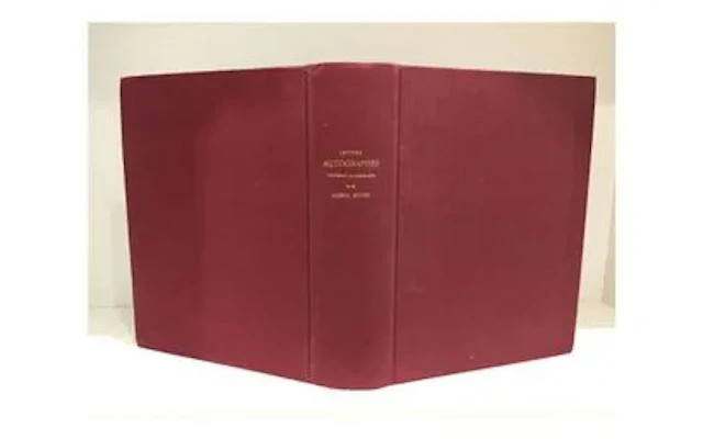 CHARAVAY (Étienne). Lettres autographes composant la collect - Lot 59