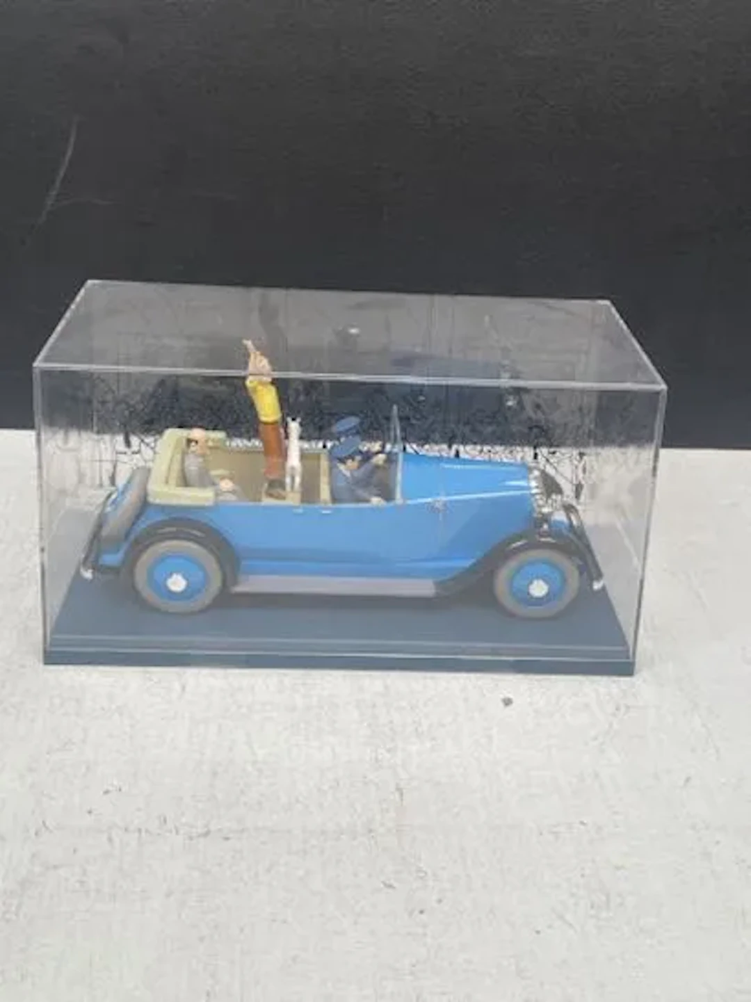 MOULINSART / HACHETTE - Tintin's Cars 1/24: The Blue Torpedo - Lot 276