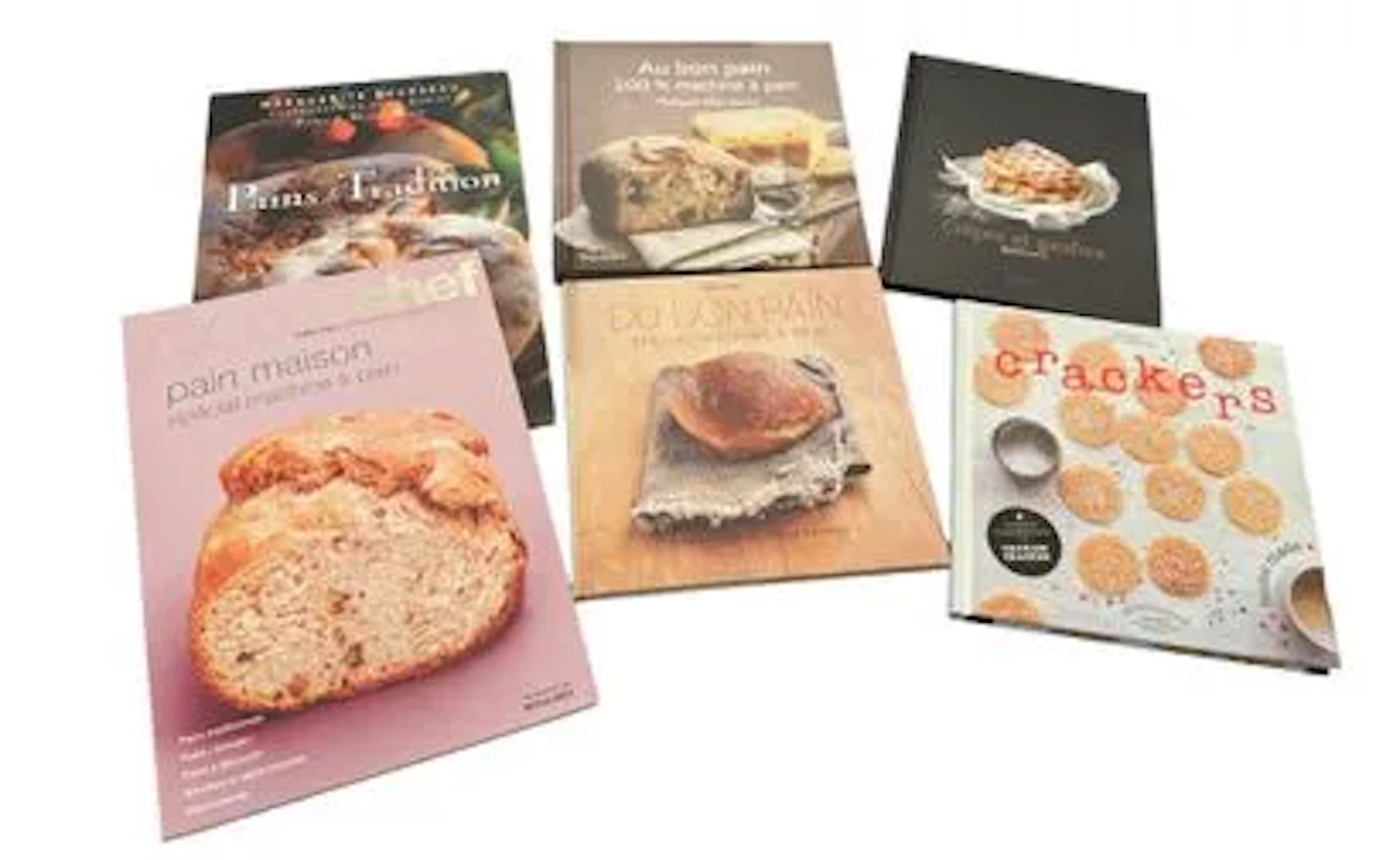 Set of six cookbooks dedicated to bread: Marguerite Rousseau - Lot 300