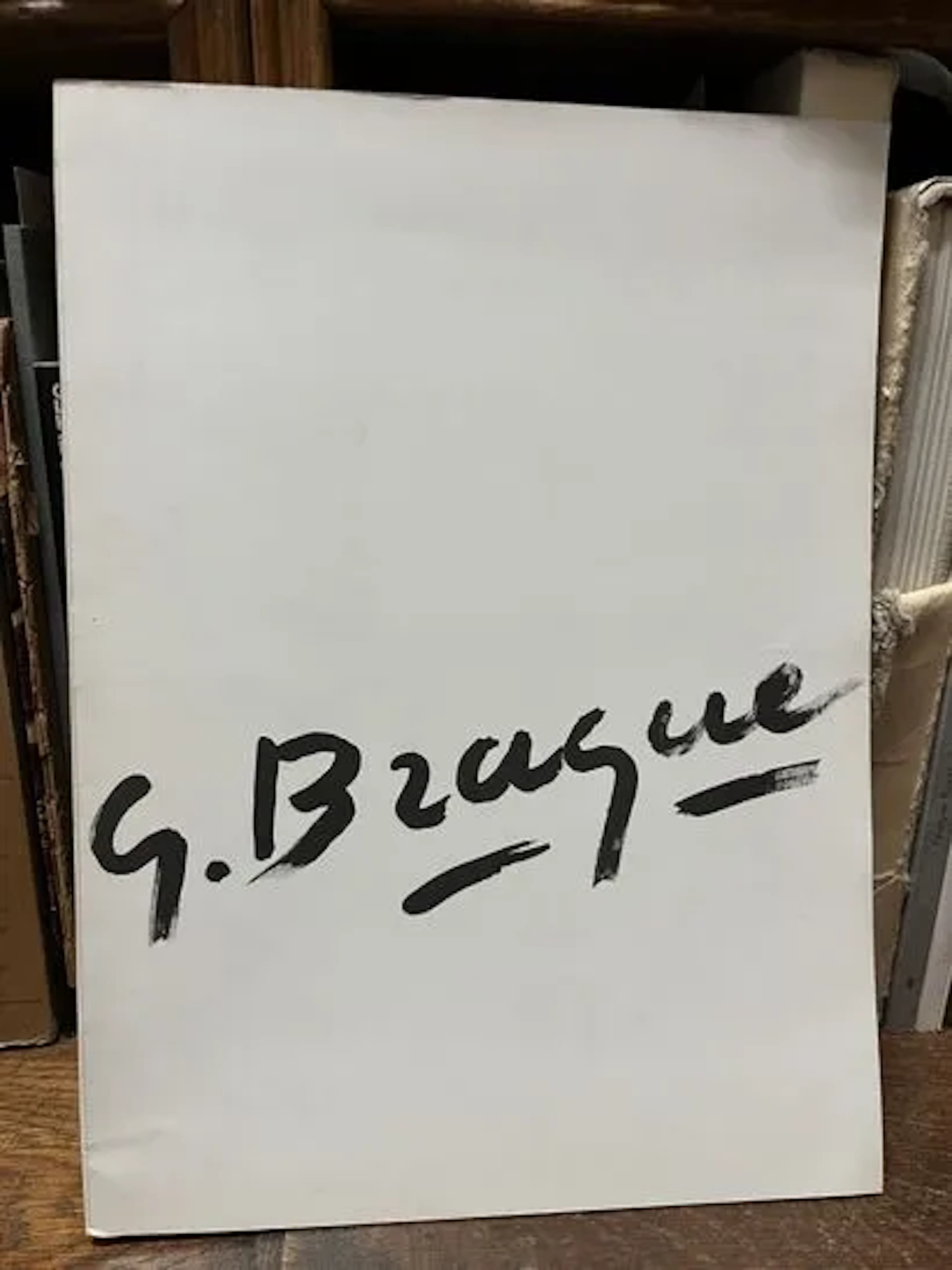 BRAQUE (Georges). Présentation de la Donation Braque. - Lot 46