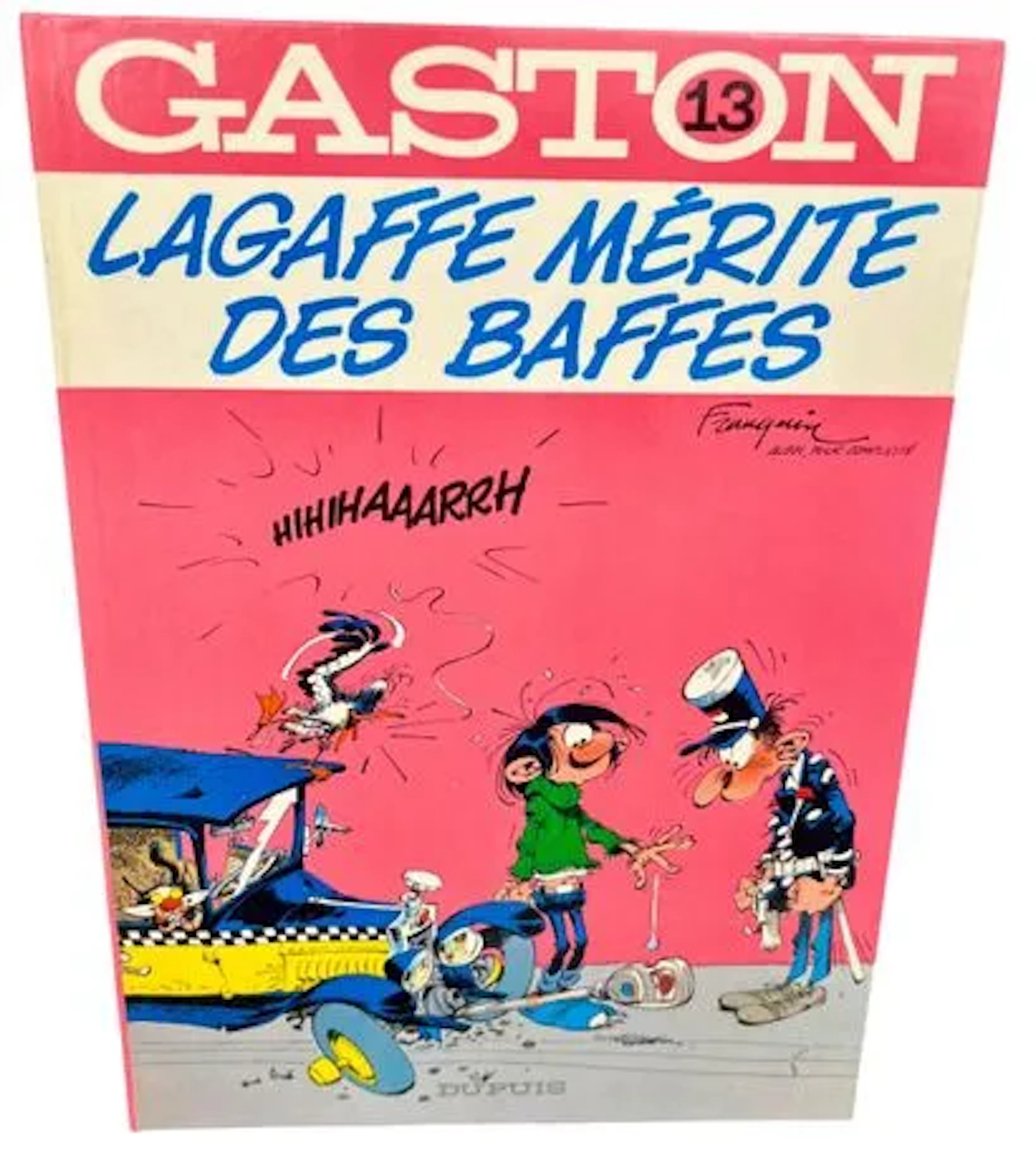 FRANQUIN - GASTON 13 - Lagaffe deserves a slap in the face - Lot 76