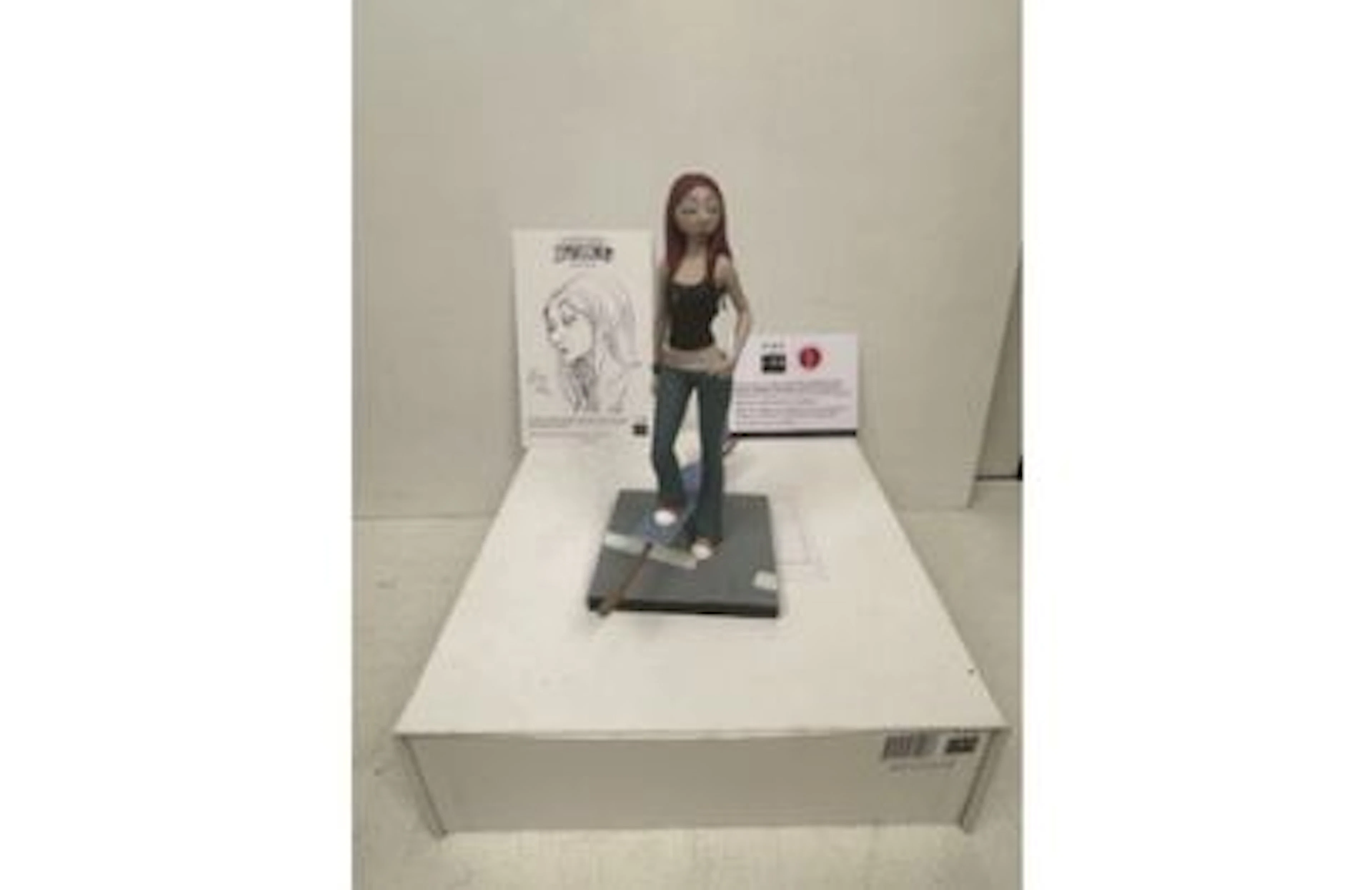 Fariboles Productions - Gretchen sur son balai / skateboard - Lot 296