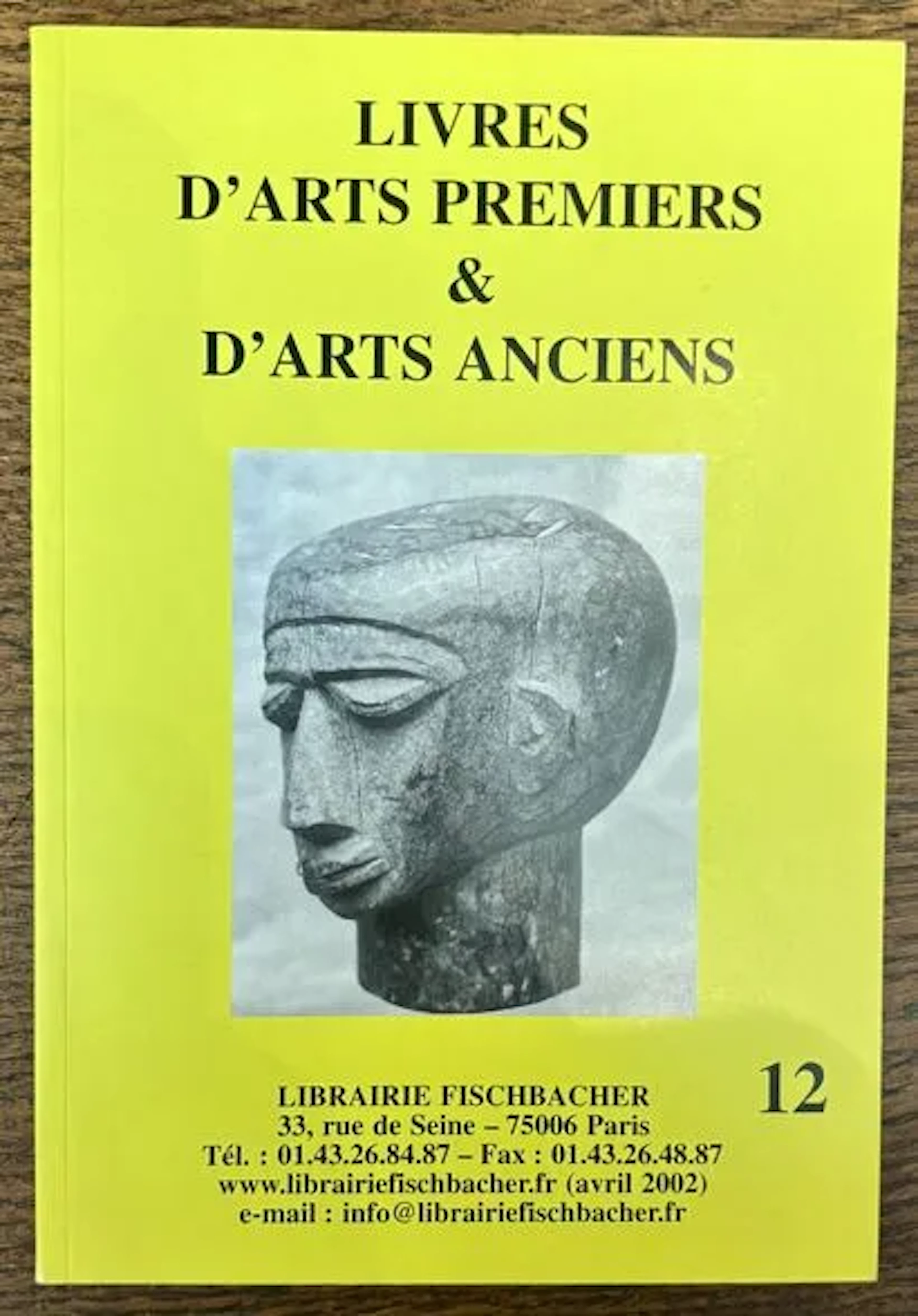 LIBRAIRIE FISCHBACHER — LIVRES D'ARTS PREMIERS & D'ARTS ANCI - Lot 211