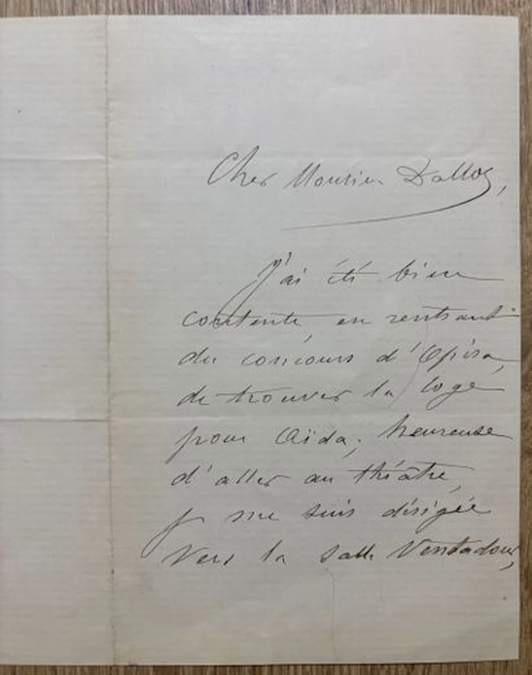 LABORDE (Rosine) (1824-1907). Cantatrice française, artiste - Lot 236