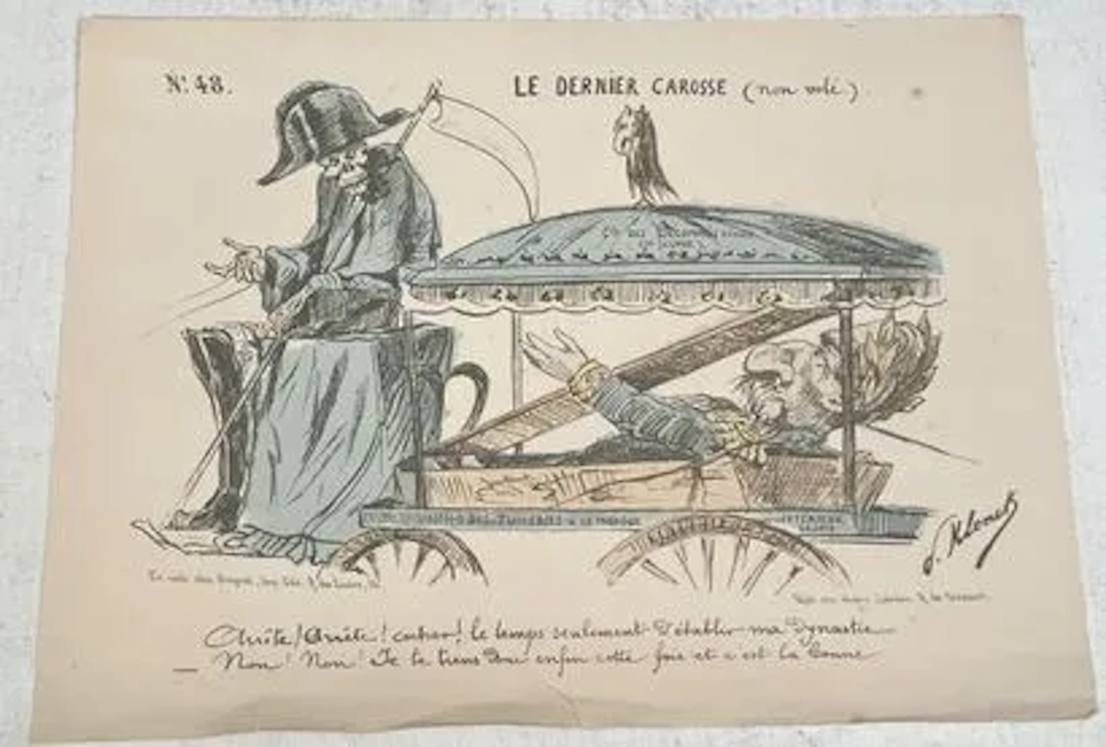 LE DERNIER CAROSSE (NON VOLÉ) - Lot 203