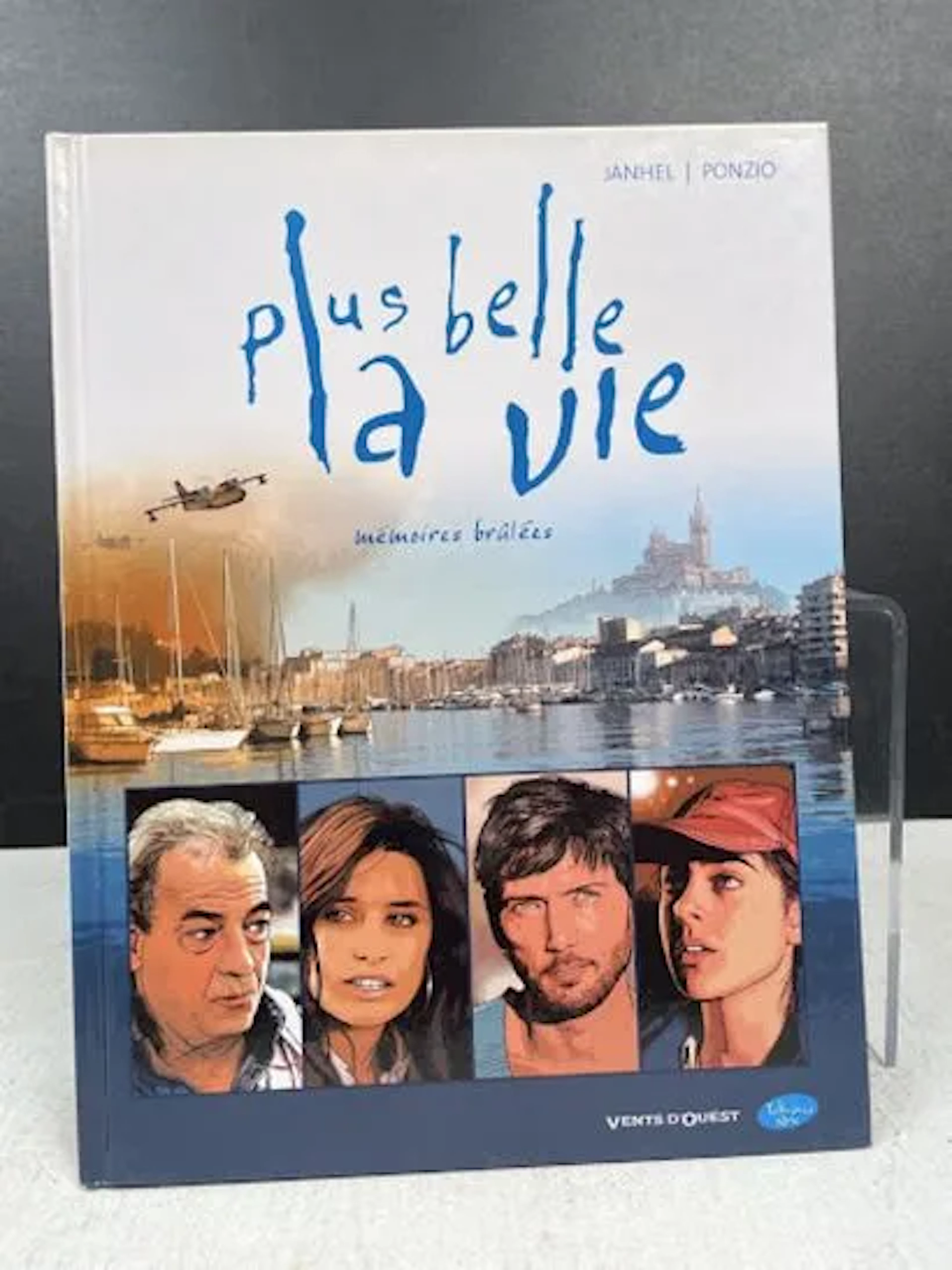 JANHEL & PONZIO - Plus belle la vie, Tome 1 : Mémoires brûlé - Lot 172