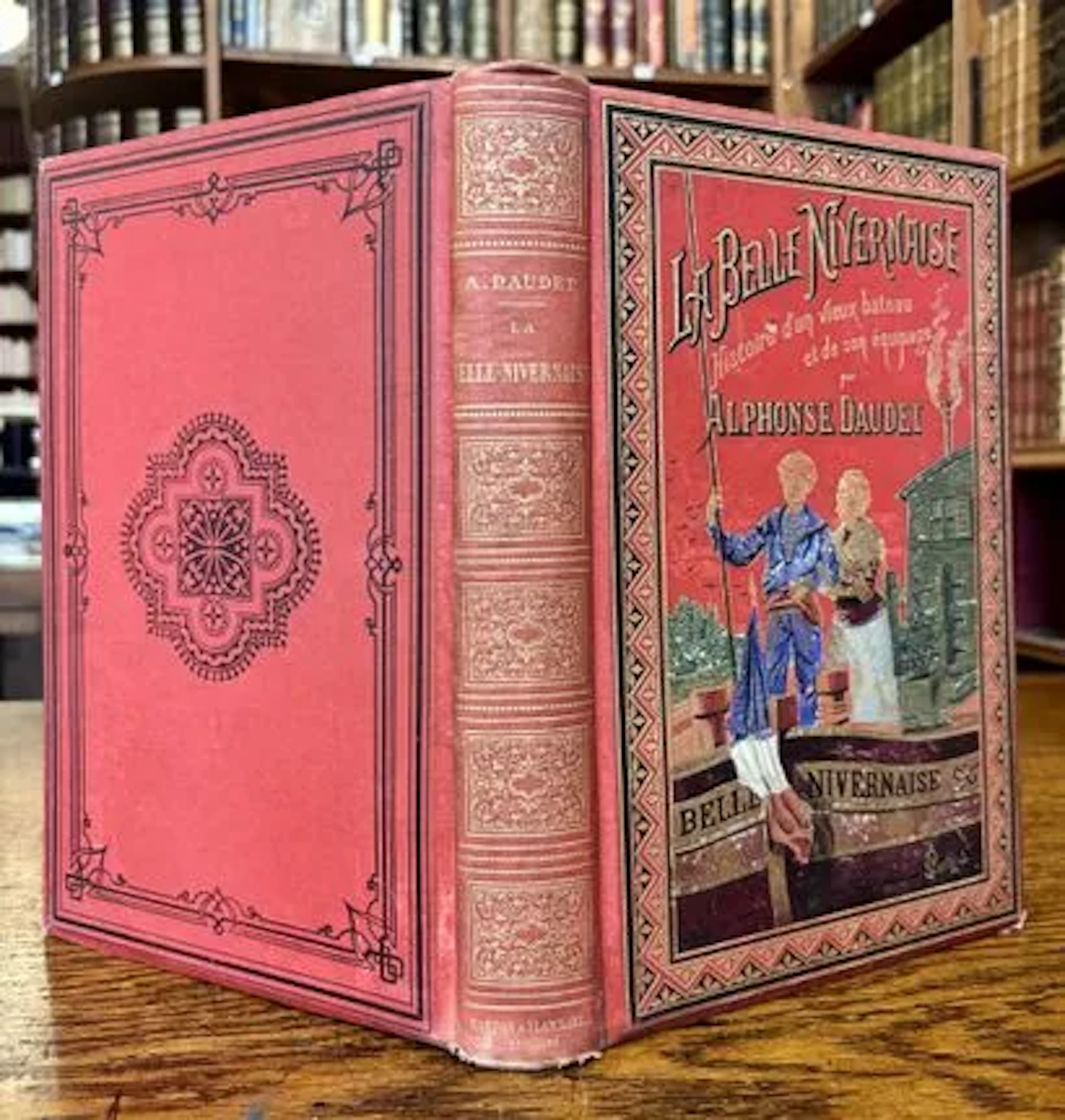DAUDET (Alphonse). — La Belle-Nivernaise. Histoire d'un vieu - Lot 71