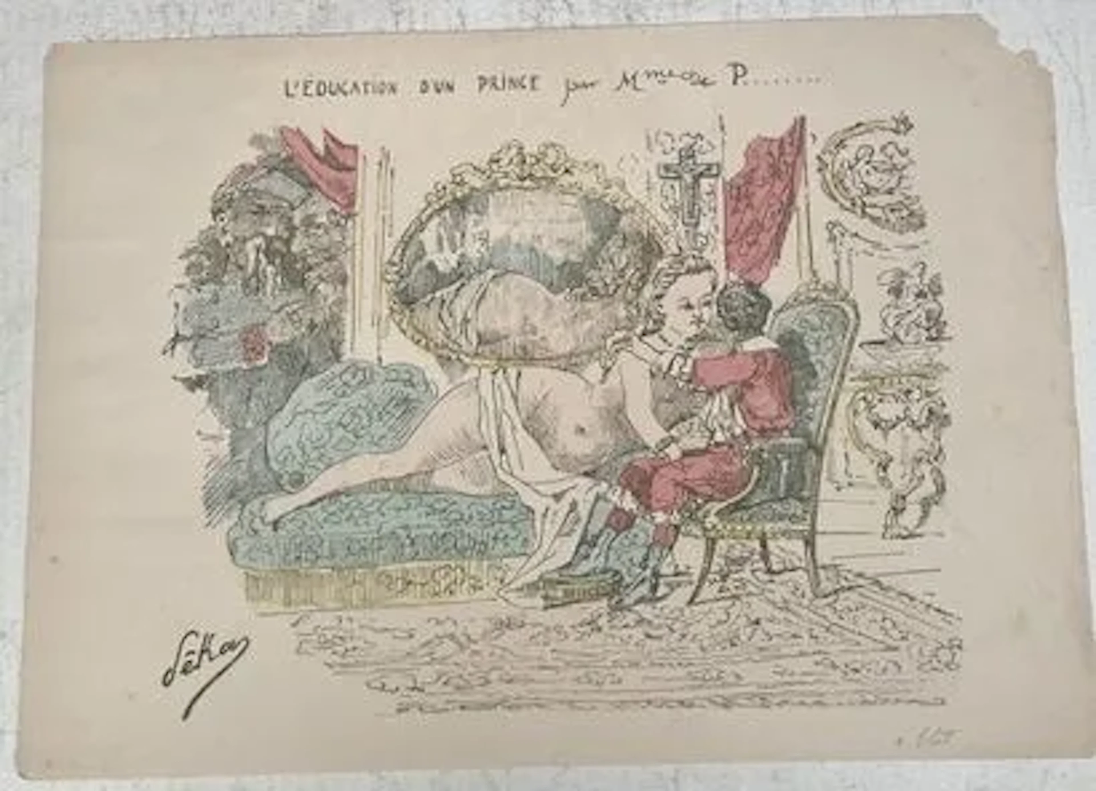 THE EDUCATION OF A PRINCE — COLOR VARIANT - Lot 167