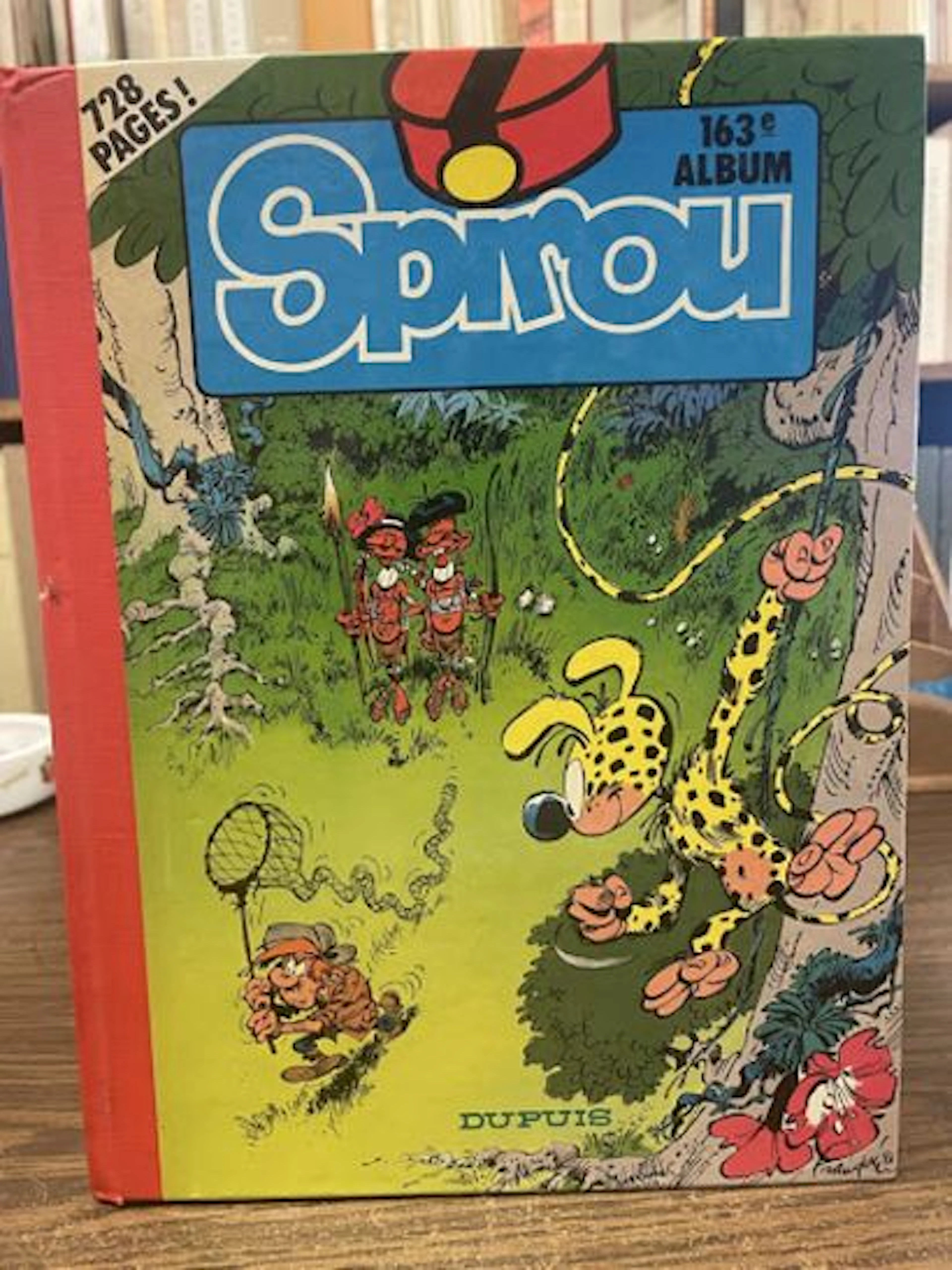 Album Spirou N° 163 - Reliure Éditeur Dupuis - 1982 (Dos Rou - Lot 235