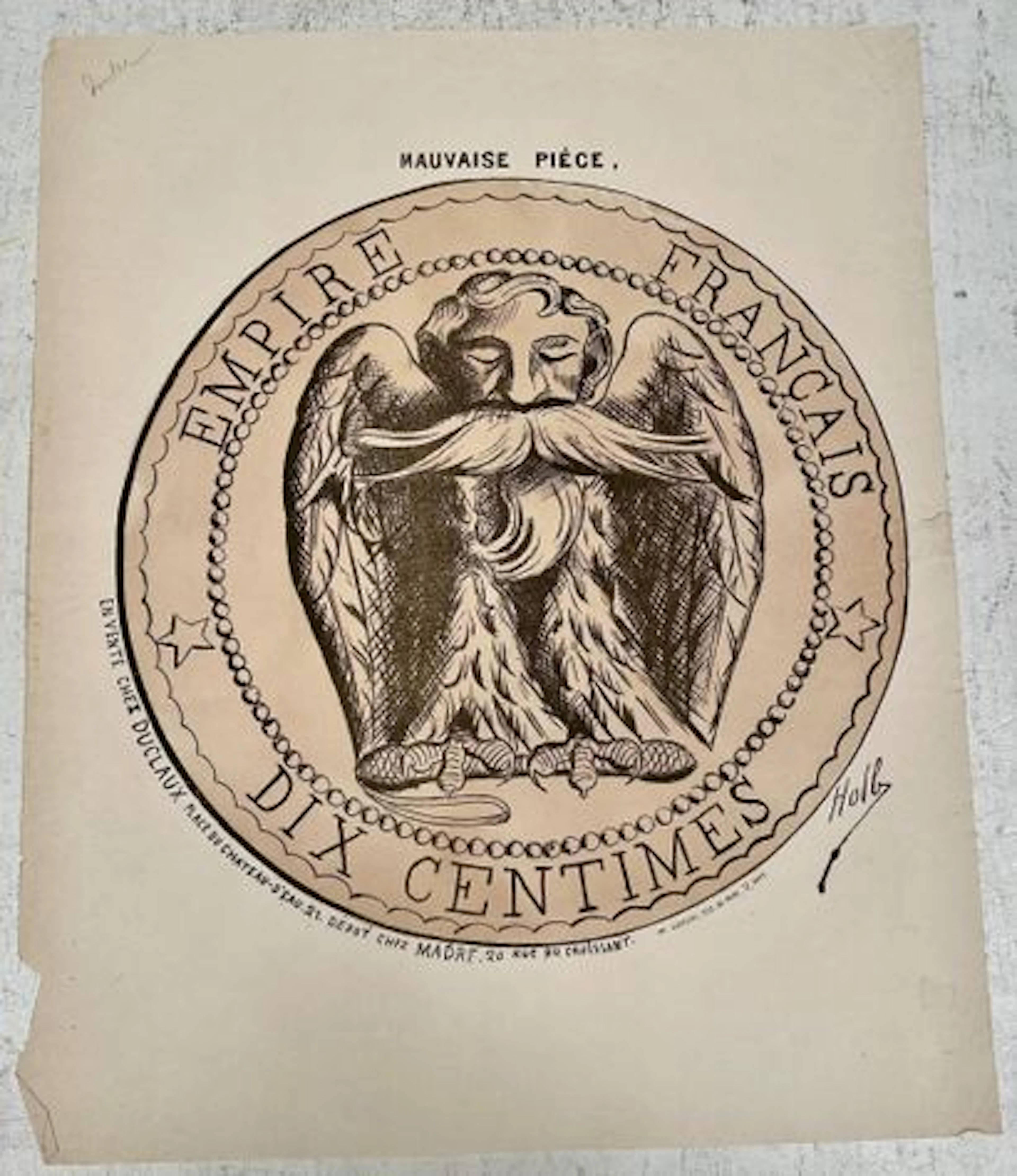 HOLL — « MAUVAISE PIÈCE » - Lot 139