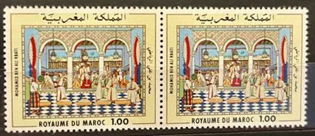 MAROC — MOHAMED BEN ALI RBATI — SCÈNE DE PALAIS - Lot 230