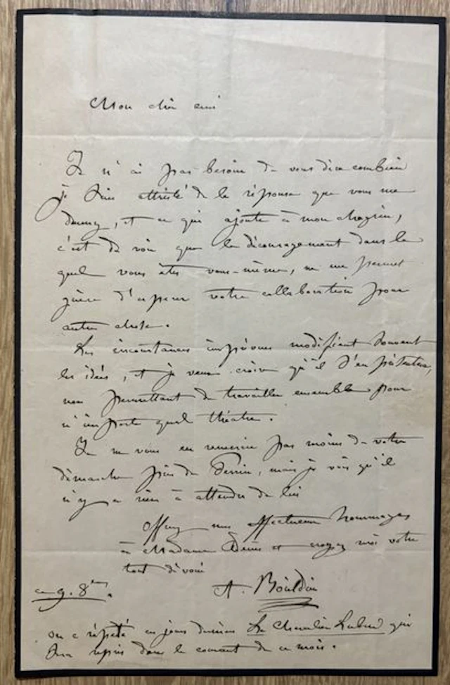 BOIELDIEU (Louis-Adrien) (1815-1883). Compositeur français, - Lot 13