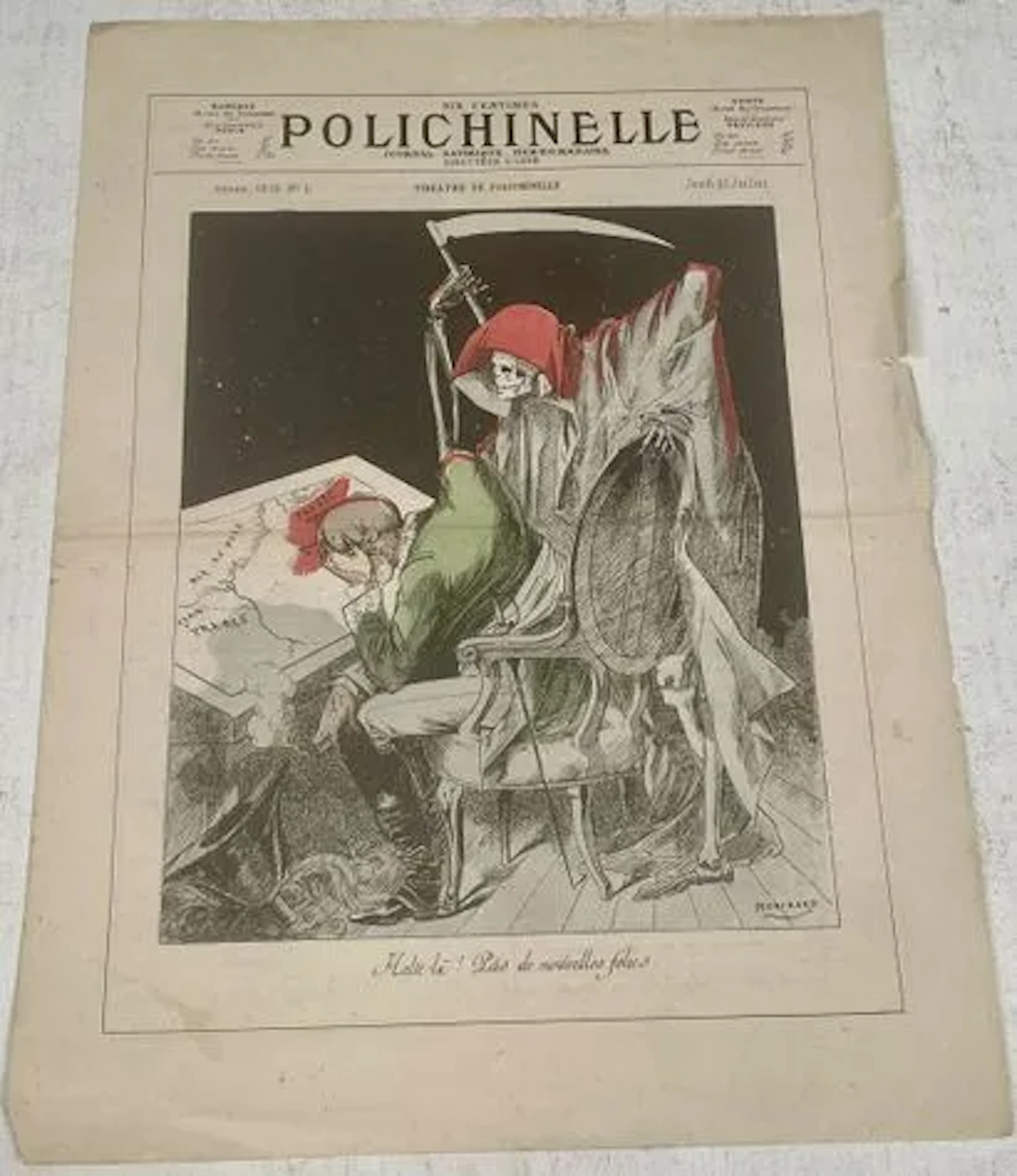 POLICHINELLE — GUERRE FRANCO-PRUSSIENNE DE 1870 - Lot 263