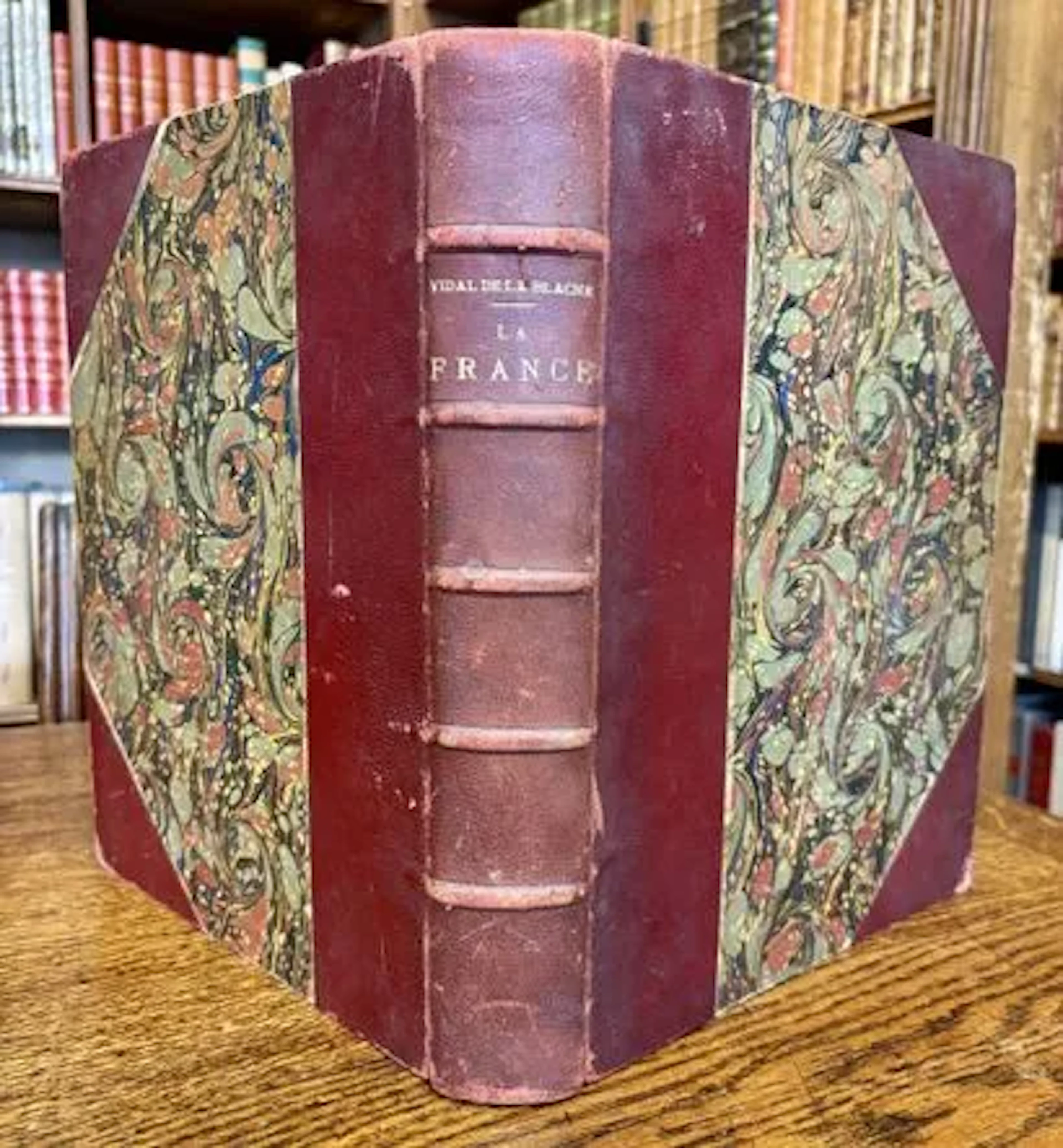 VIDAL DE LA BLACHE — La France. Tableau géographique - Lot 293