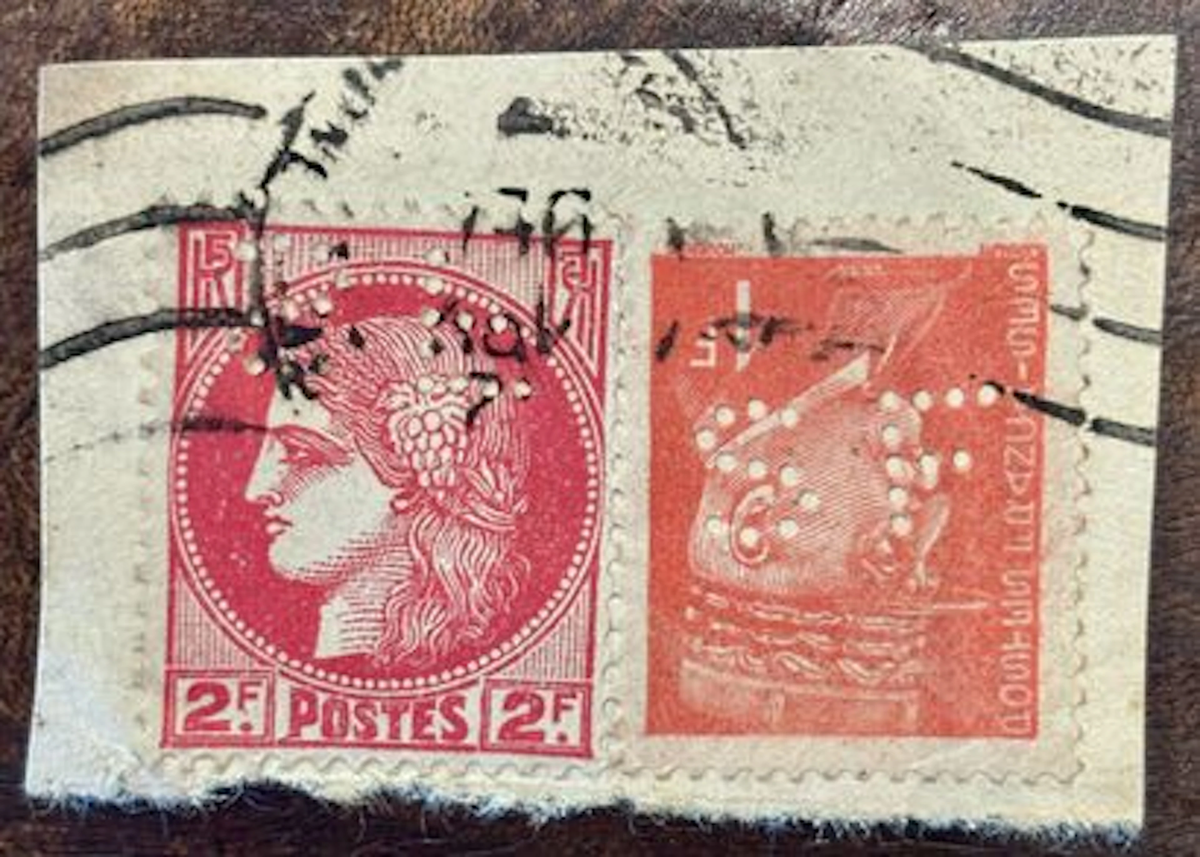 FRANCE — Type Paix 2 F + Pétain 1 F — Affranchissement mixte - Lot 139